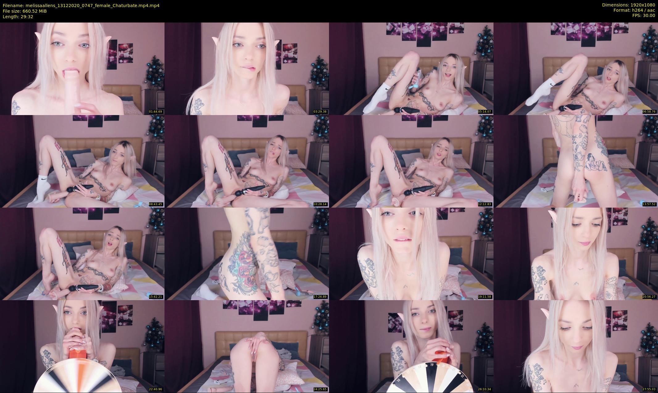 melissaallens — 30 minute Chaturbate female cam show recording, 1080p, Dec 13, 2020