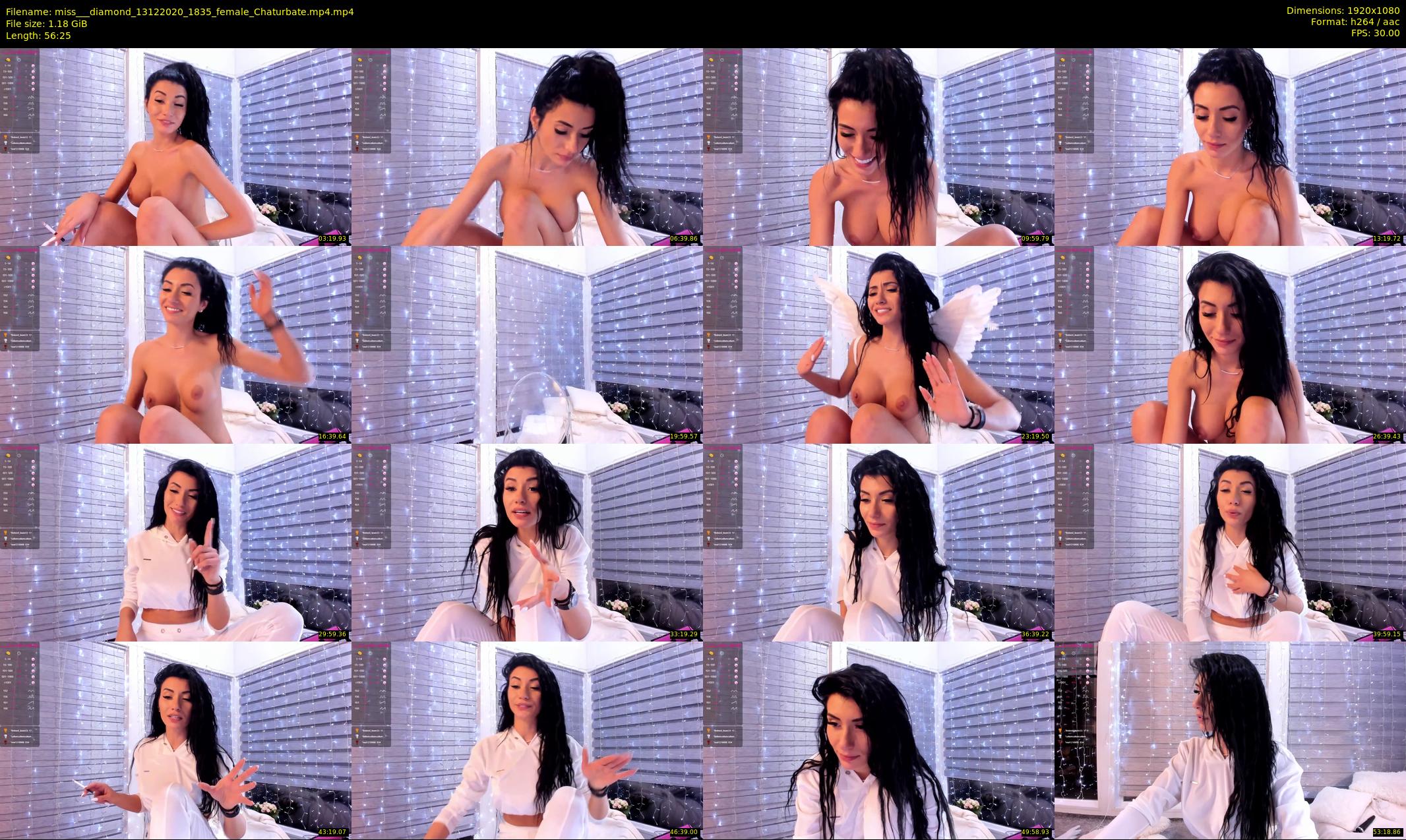 miss___diamond — 57 minute Chaturbate female cam show recording, 1080p, Dec 13, 2020