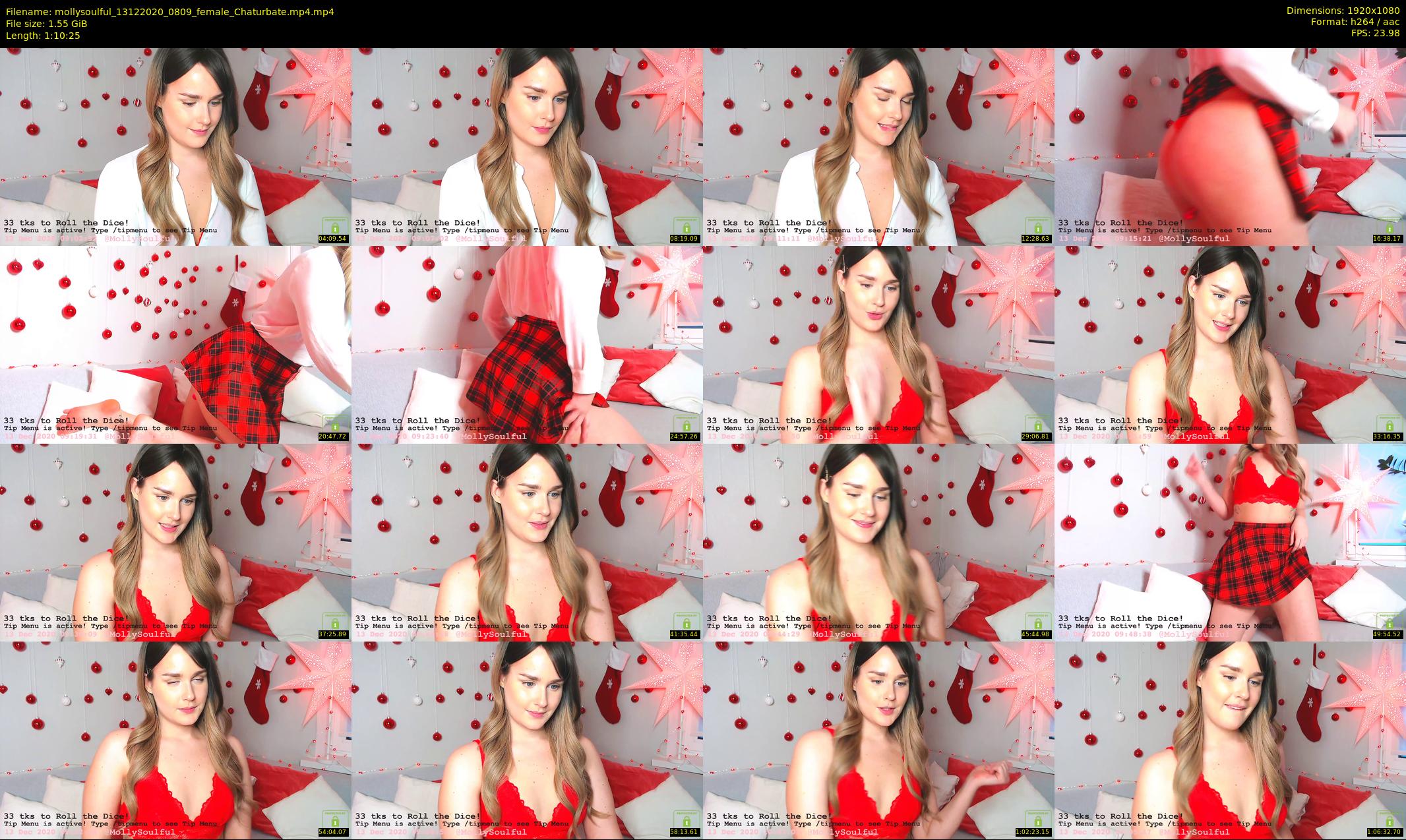 mollysoulful — 71 minute Chaturbate female cam show recording, 1080p, Dec 13, 2020