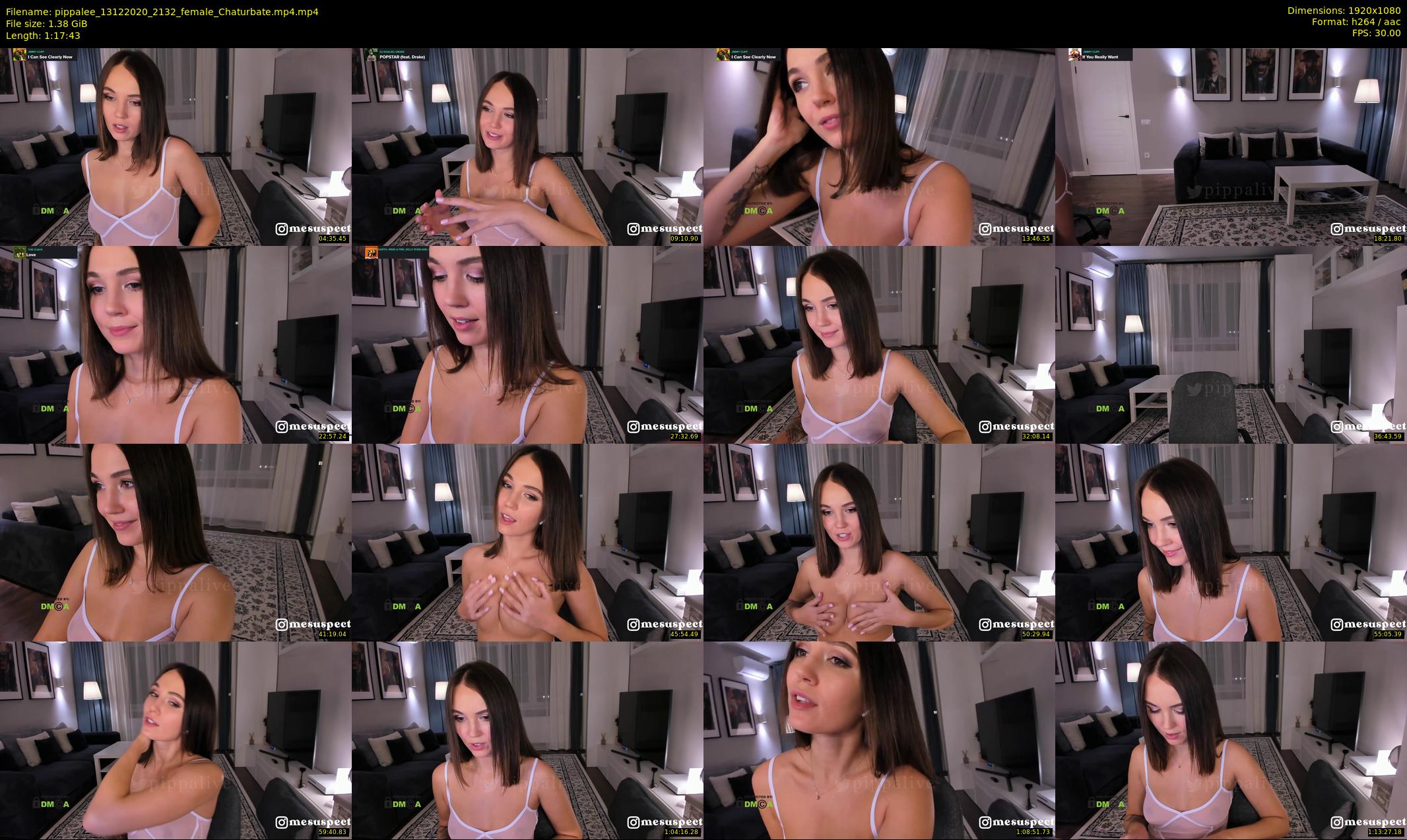 pippalee — 78 minute Chaturbate female cam show recording, 1080p, Dec 13, 2020