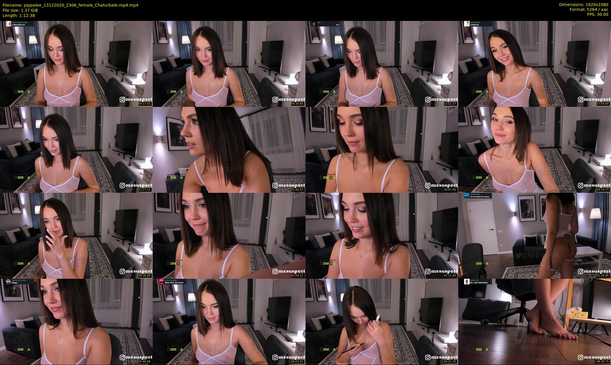 pippalee — 73 minute Chaturbate female cam show recording, 1080p, Dec 13, 2020