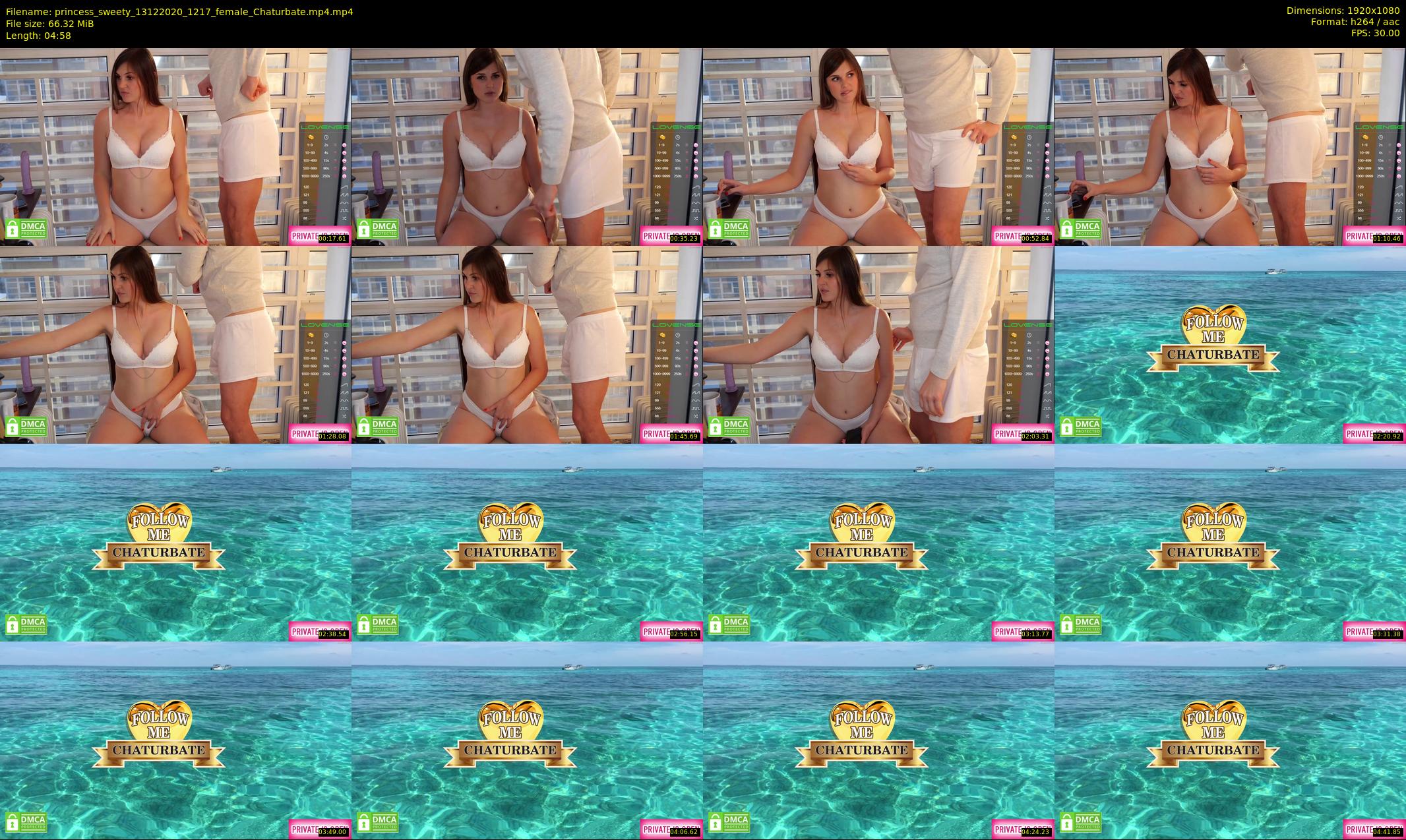 princess_sweety — 5 minute Chaturbate couple cam show recording, 1080p, Dec 13, 2020