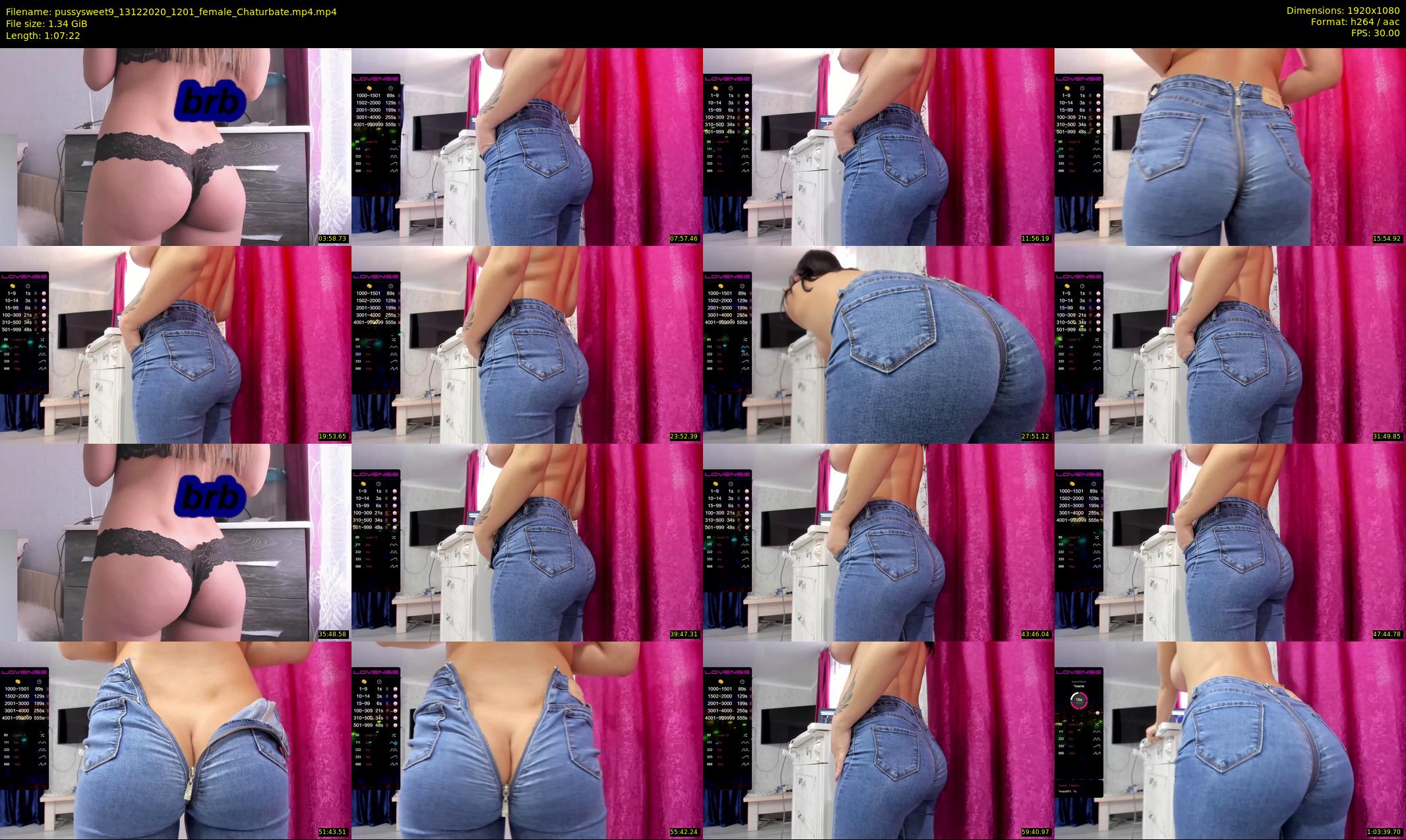 pussysweet9 — 68 minute Chaturbate female cam show recording, 1080p, Dec 13, 2020