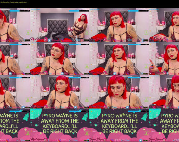 pyrowayne — 59 minute Chaturbate female cam show recording, 720p, Dec 13, 2020