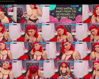 pyrowayne — 59 minute Chaturbate female cam show recording, 720p, Dec 14, 2020