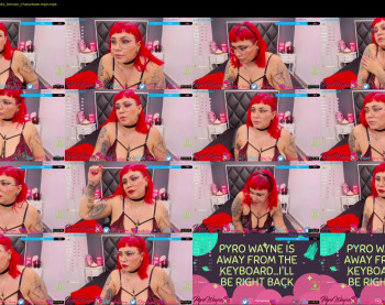 pyrowayne — 59 minute Chaturbate female cam show recording, 720p, Dec 14, 2020