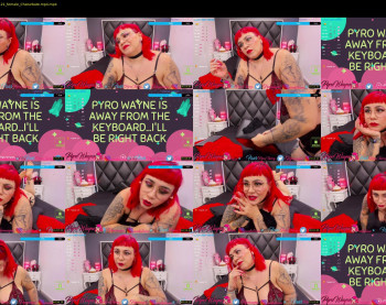pyrowayne — 59 minute Chaturbate female cam show recording, 720p, Dec 14, 2020