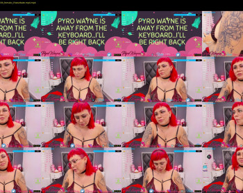 pyrowayne — 59 minute Chaturbate female cam show recording, 720p, Dec 14, 2020