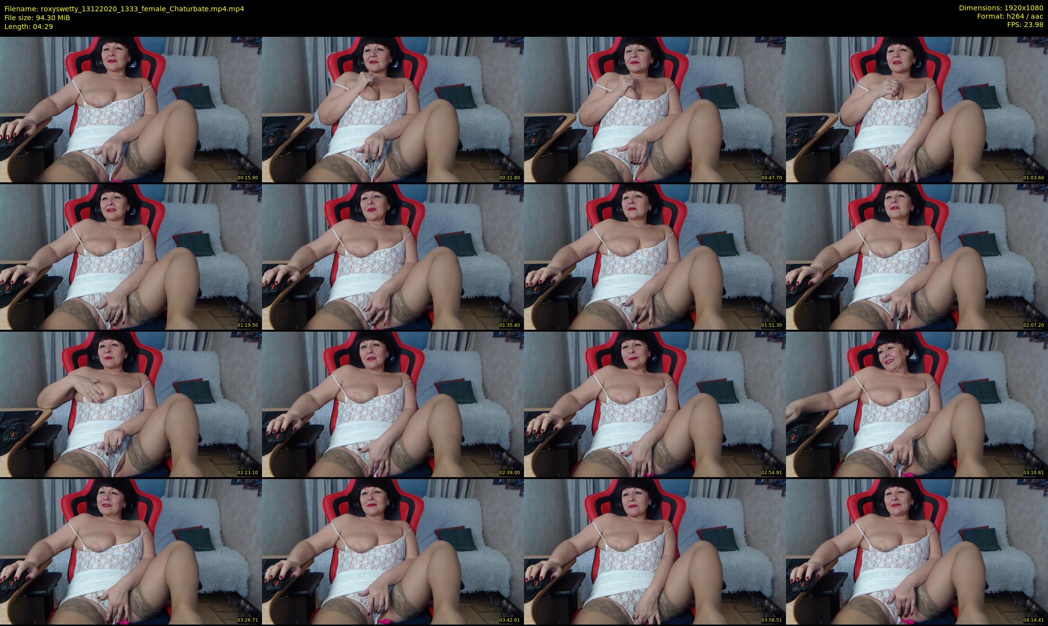 roxyswetty — 5 minute Chaturbate female cam show recording, 1080p, Dec 13, 2020