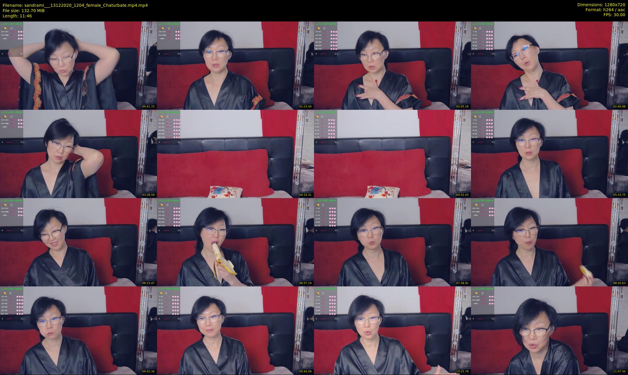 sandrami__ — 12 minute Chaturbate female cam show recording, 720p, Dec 13, 2020