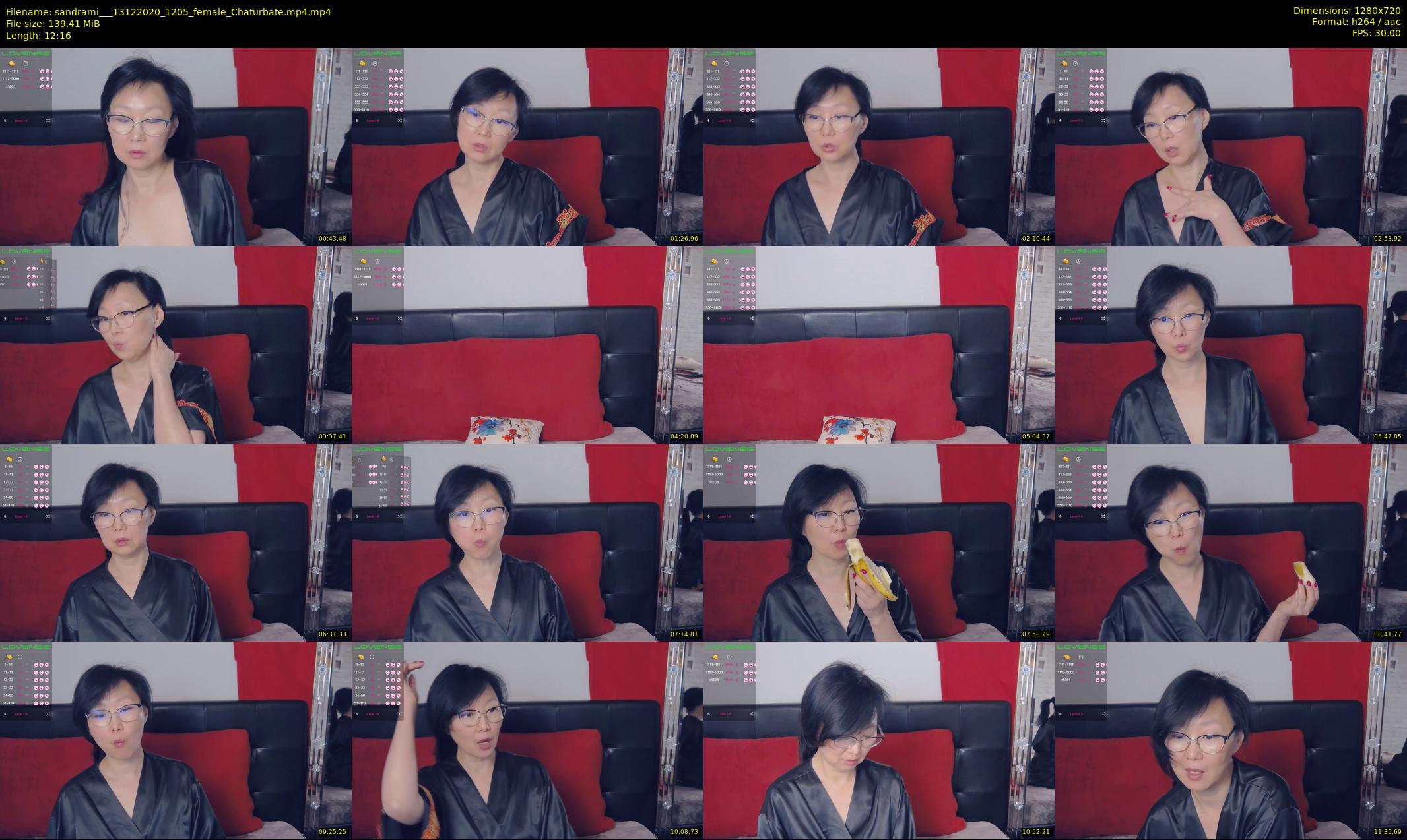 sandrami__ — 13 minute Chaturbate female cam show recording, 720p, Dec 13, 2020