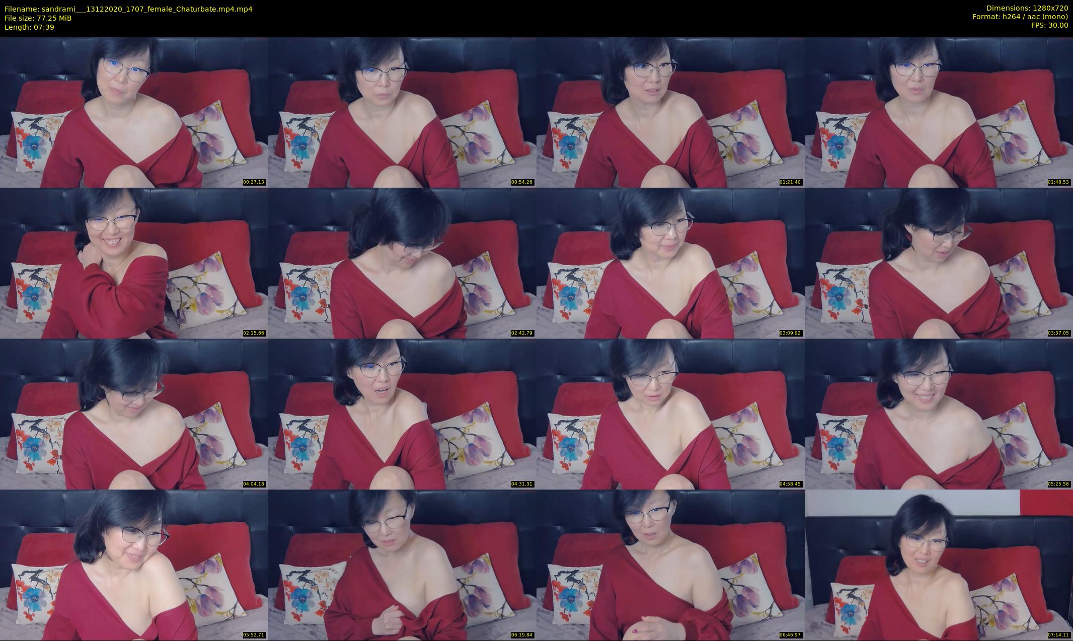 sandrami__ — 8 minute Chaturbate female cam show recording, 720p, Dec 13, 2020