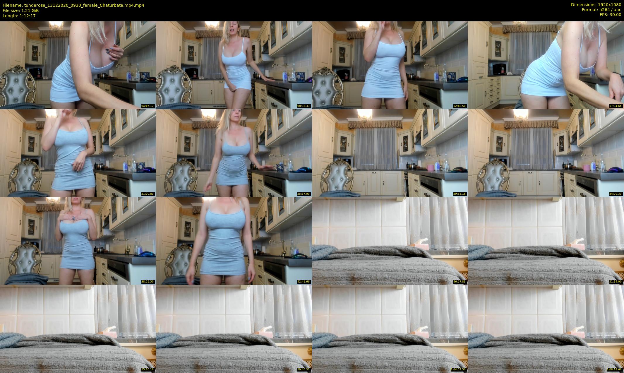 tunderose — 73 minute Chaturbate female cam show recording, 1080p, Dec 13, 2020