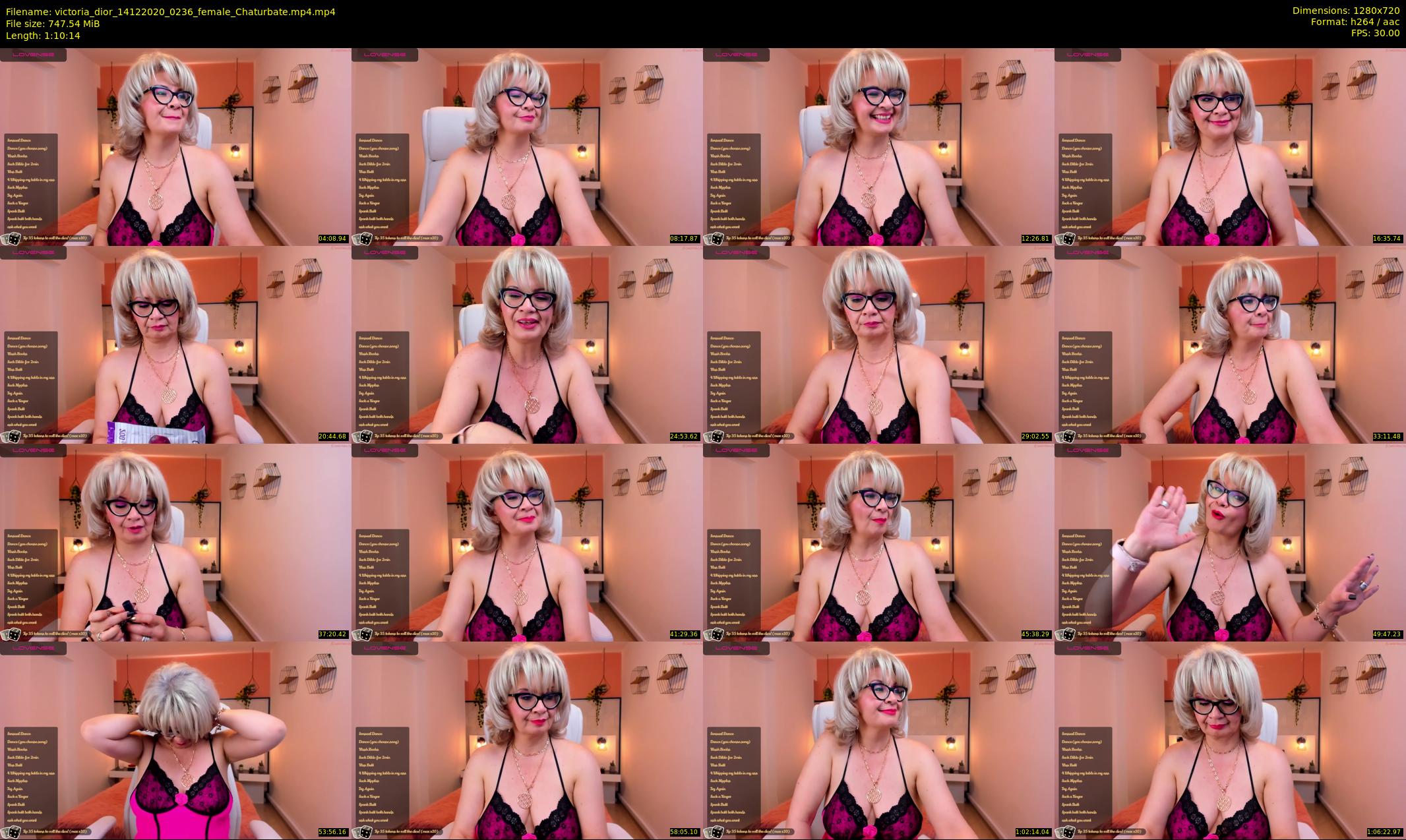 victoria_dior — 71 minute Chaturbate female cam show recording, 720p, Dec 14, 2020