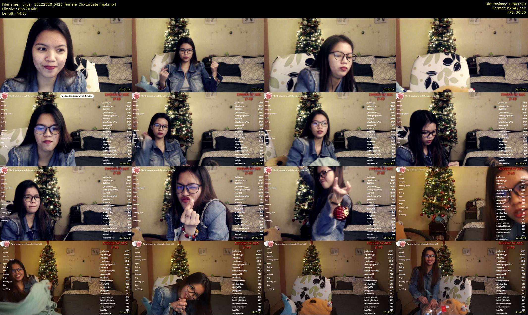 _pilya_ — 45 minute Chaturbate female cam show recording, 720p, Dec 15, 2020