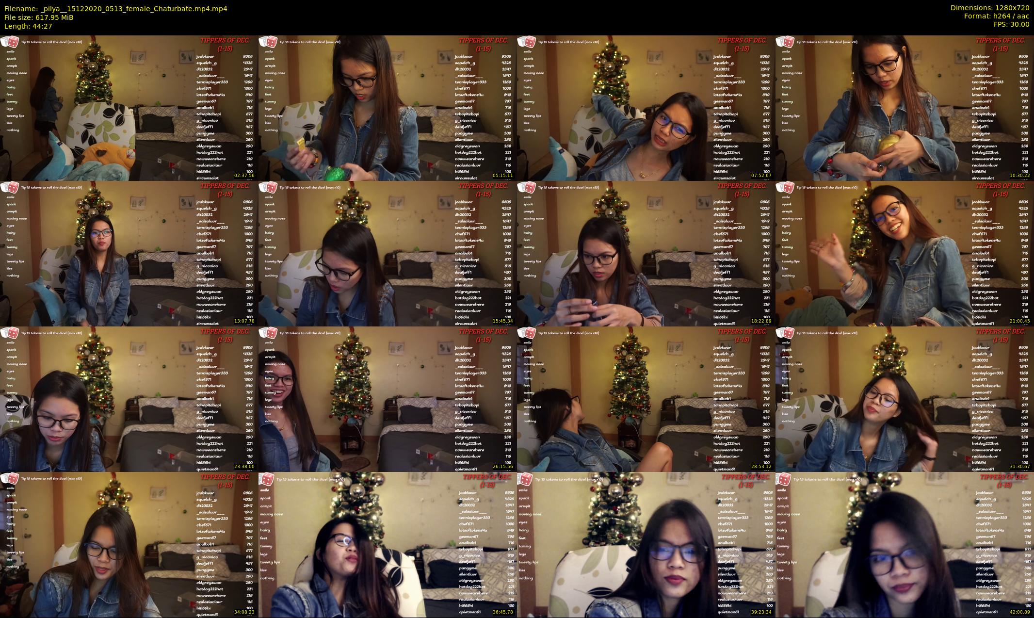 _pilya_ — 45 minute Chaturbate female cam show recording, 720p, Dec 15, 2020
