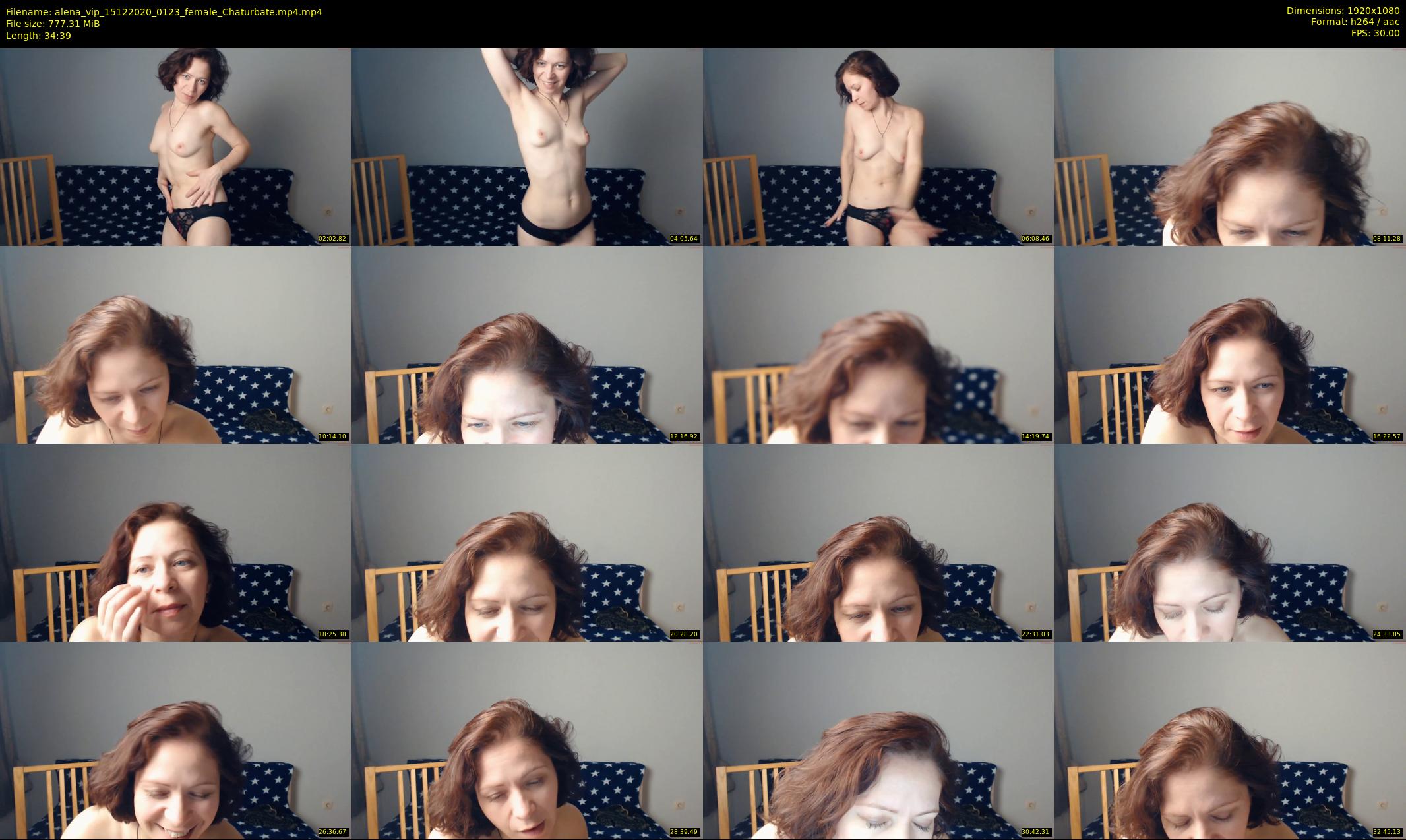 alena_vip — 35 minute Chaturbate female cam show recording, 1080p, Dec 15, 2020