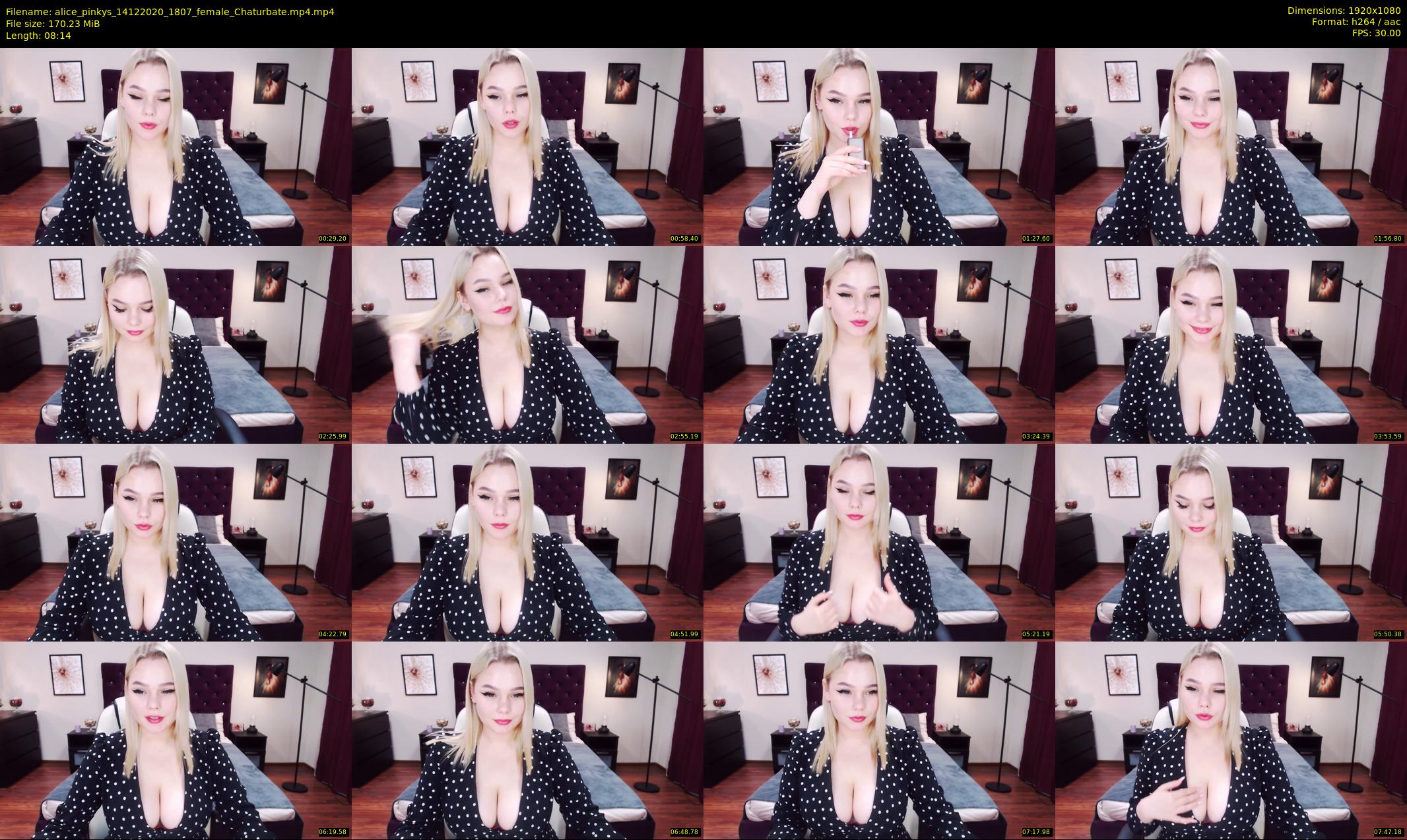 alice_pinkys — 9 minute Chaturbate female cam show recording, 1080p, Dec 14, 2020