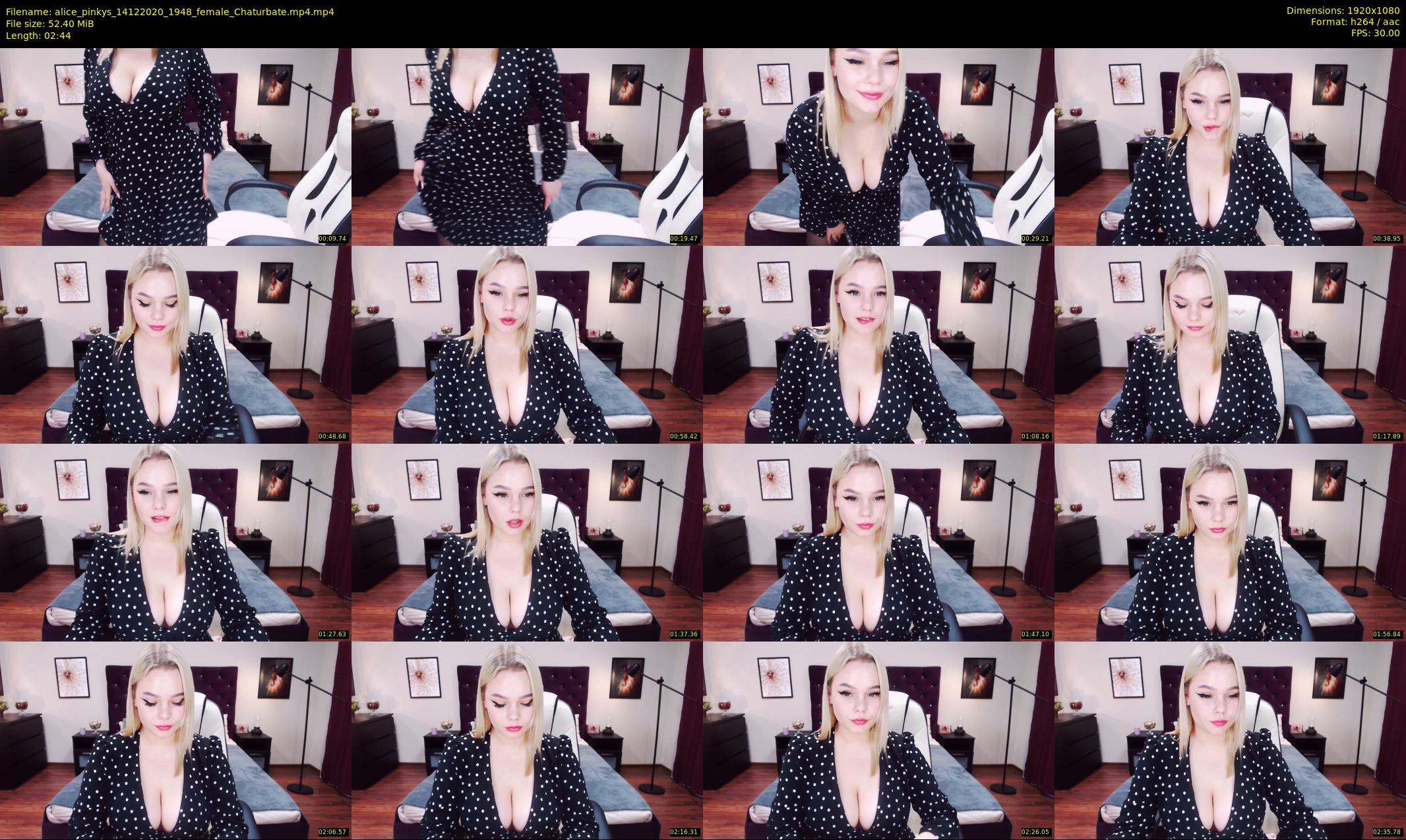alice_pinkys — 3 minute Chaturbate female cam show recording, 1080p, Dec 14, 2020