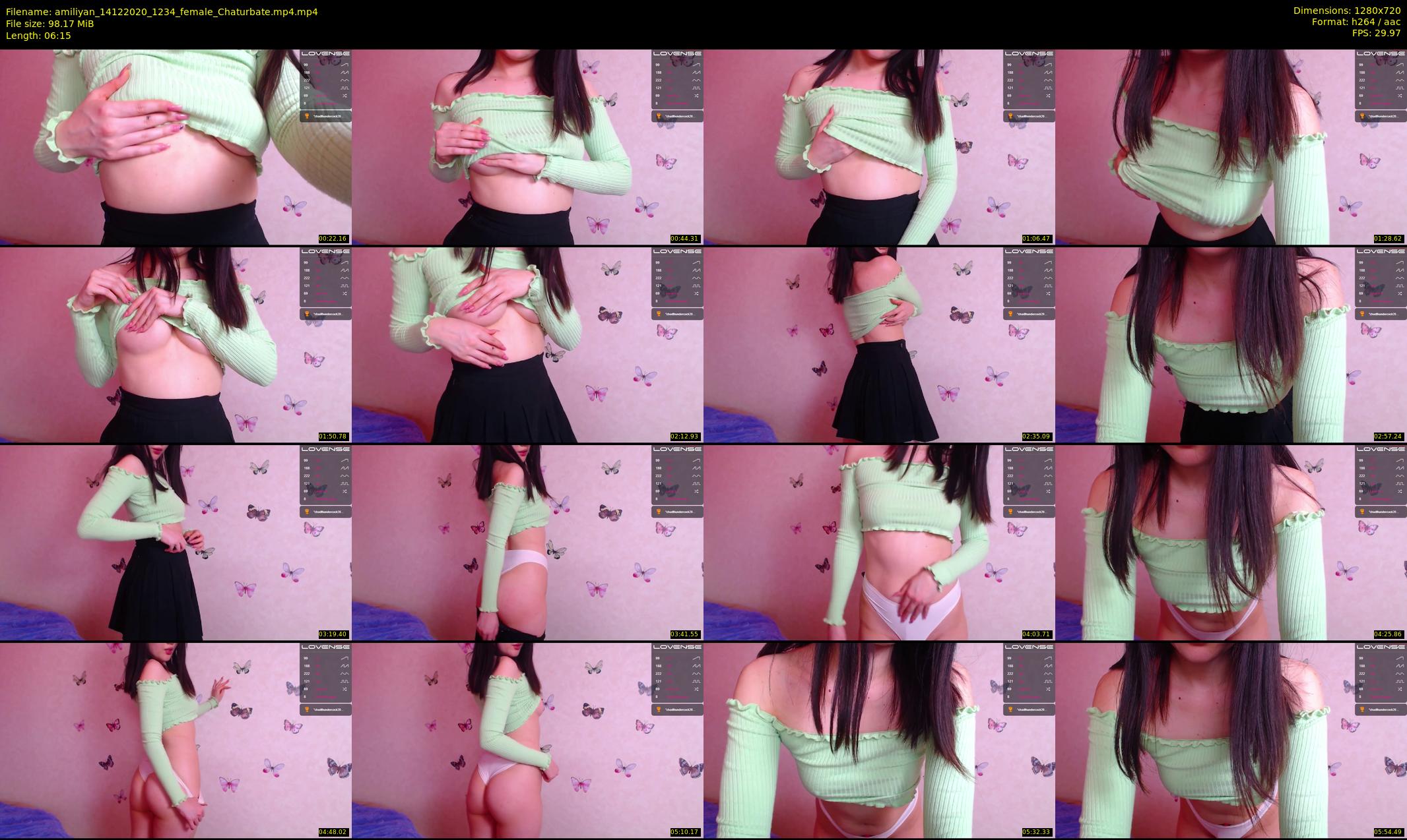 amiliyan — 7 minute Chaturbate female cam show recording, 720p, Dec 14, 2020