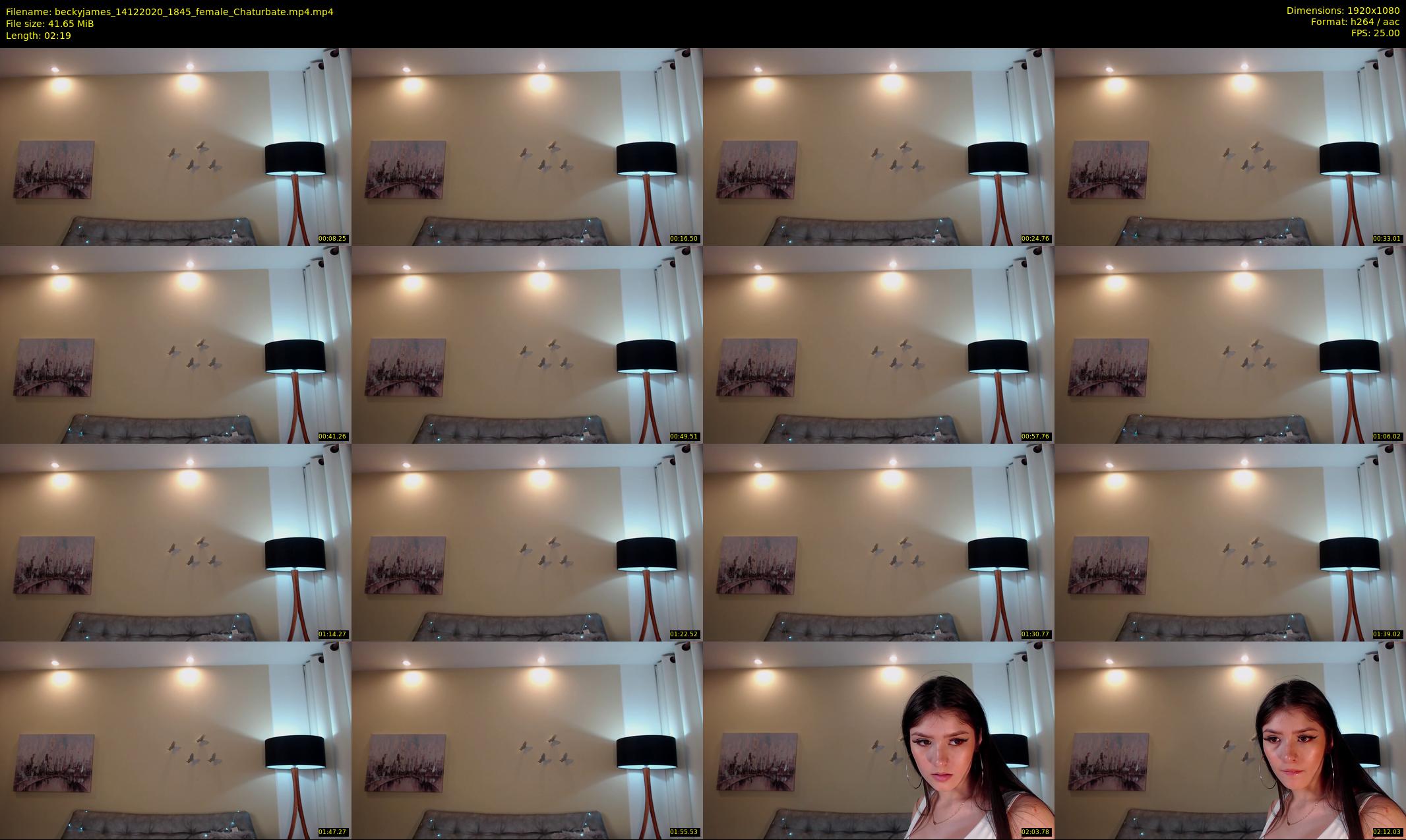 beckyjames — 3 minute Chaturbate female cam show recording, 1080p, Dec 14, 2020