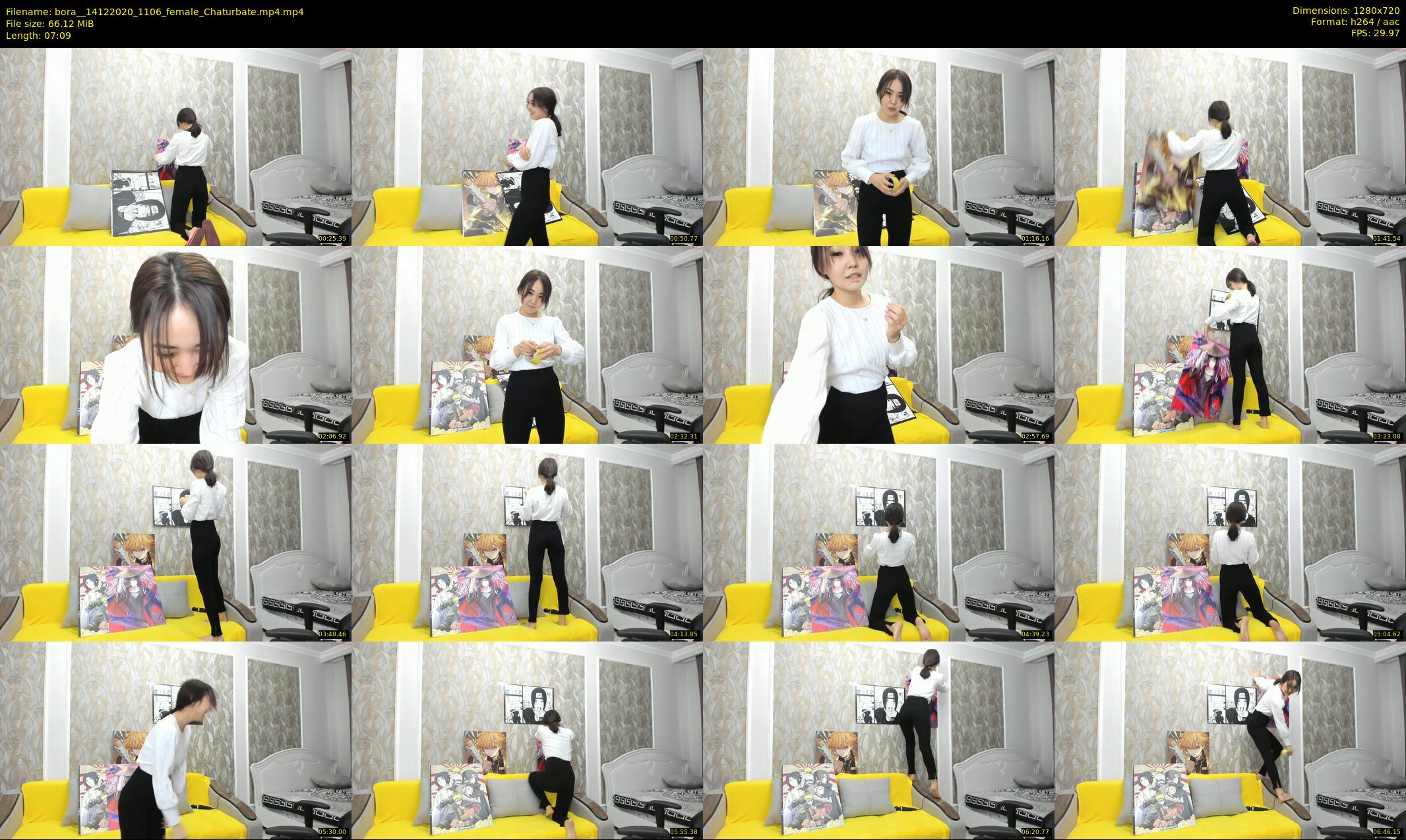 bora_ — 8 minute Chaturbate female cam show recording, 720p, Dec 14, 2020