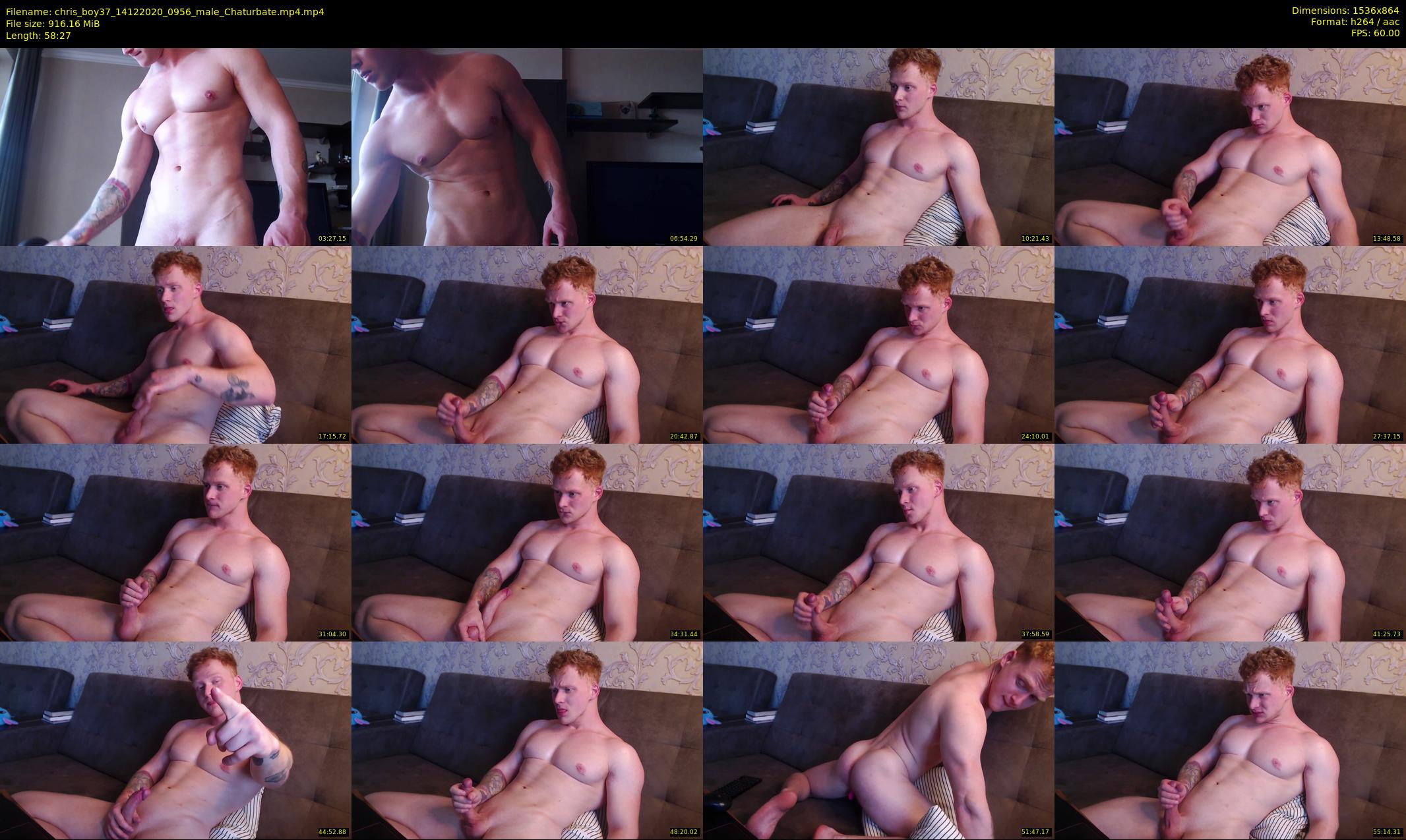 chris_boy37 — 59 minute Chaturbate male cam show recording, 720p, Dec 14, 2020