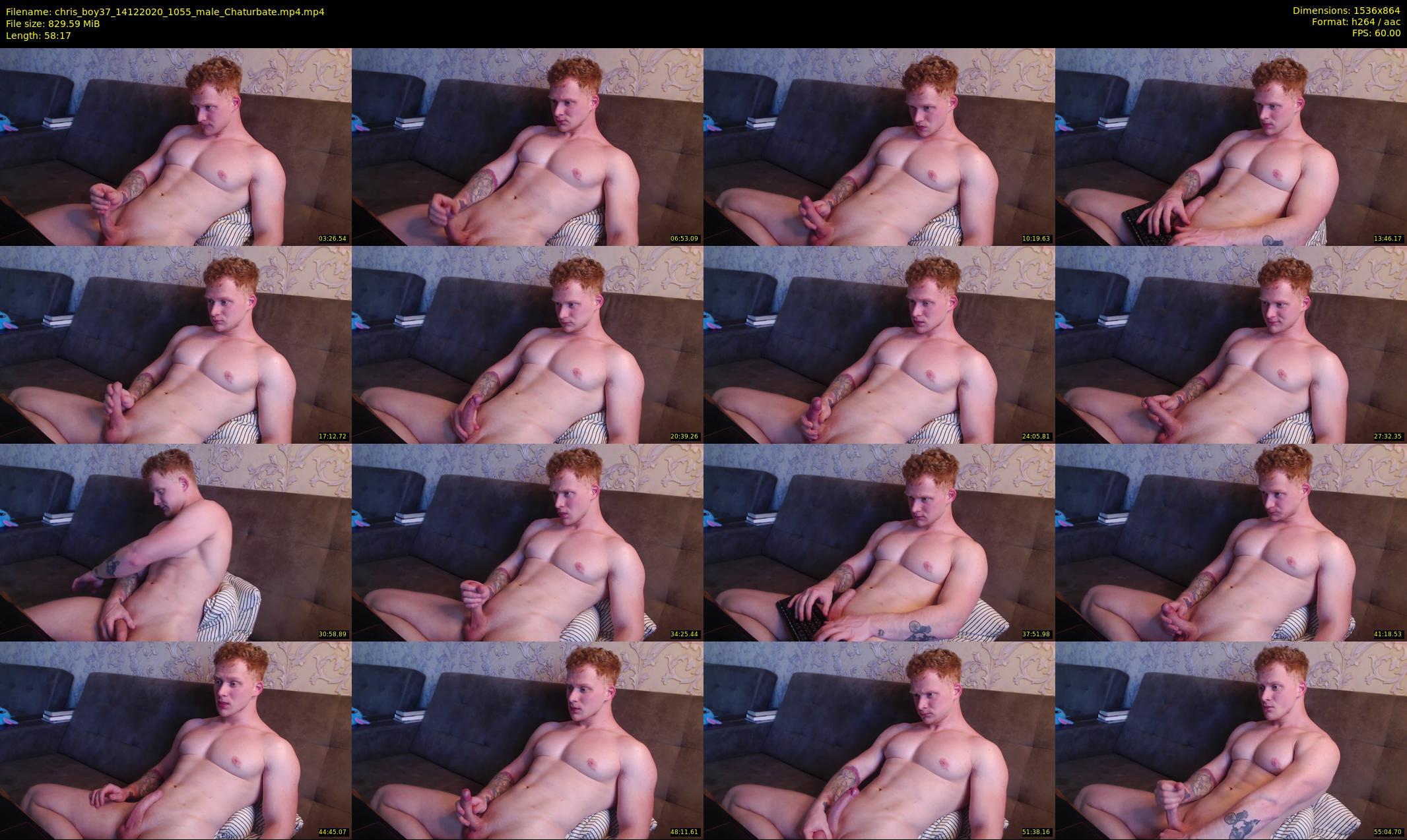 chris_boy37 — 59 minute Chaturbate male cam show recording, 720p, Dec 14, 2020