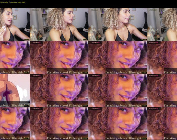 curlydoll1 — 36 minute Chaturbate female cam show recording, 720p, Dec 15, 2020