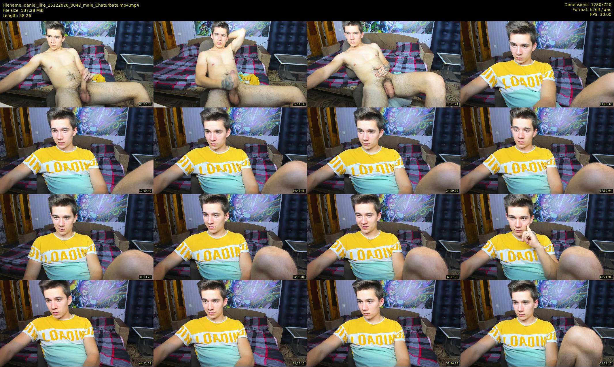 daniel_like — 59 minute Chaturbate male cam show recording, 720p, Dec 15, 2020