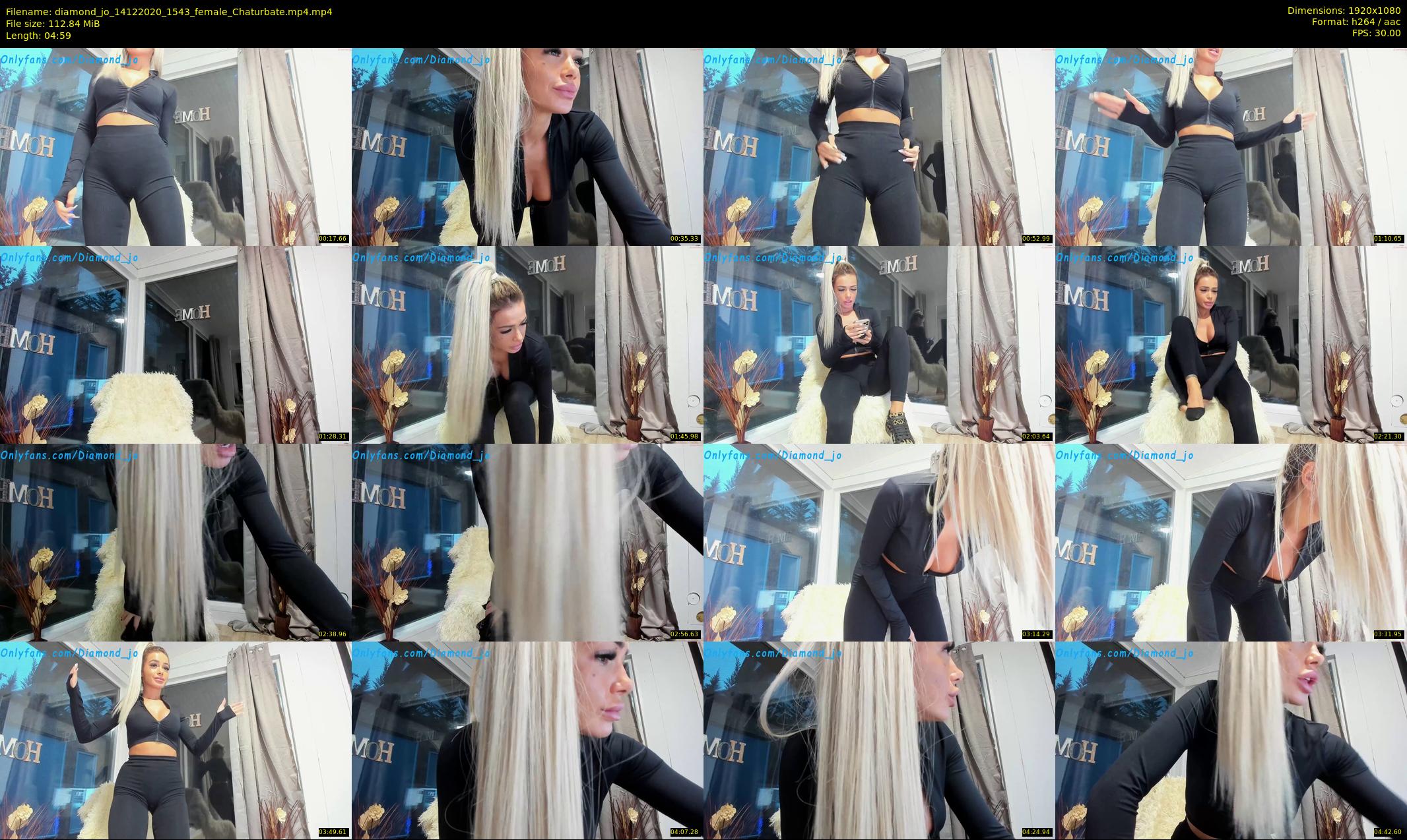 diamond_jo — 5 minute Chaturbate female cam show recording, 1080p, Dec 14, 2020