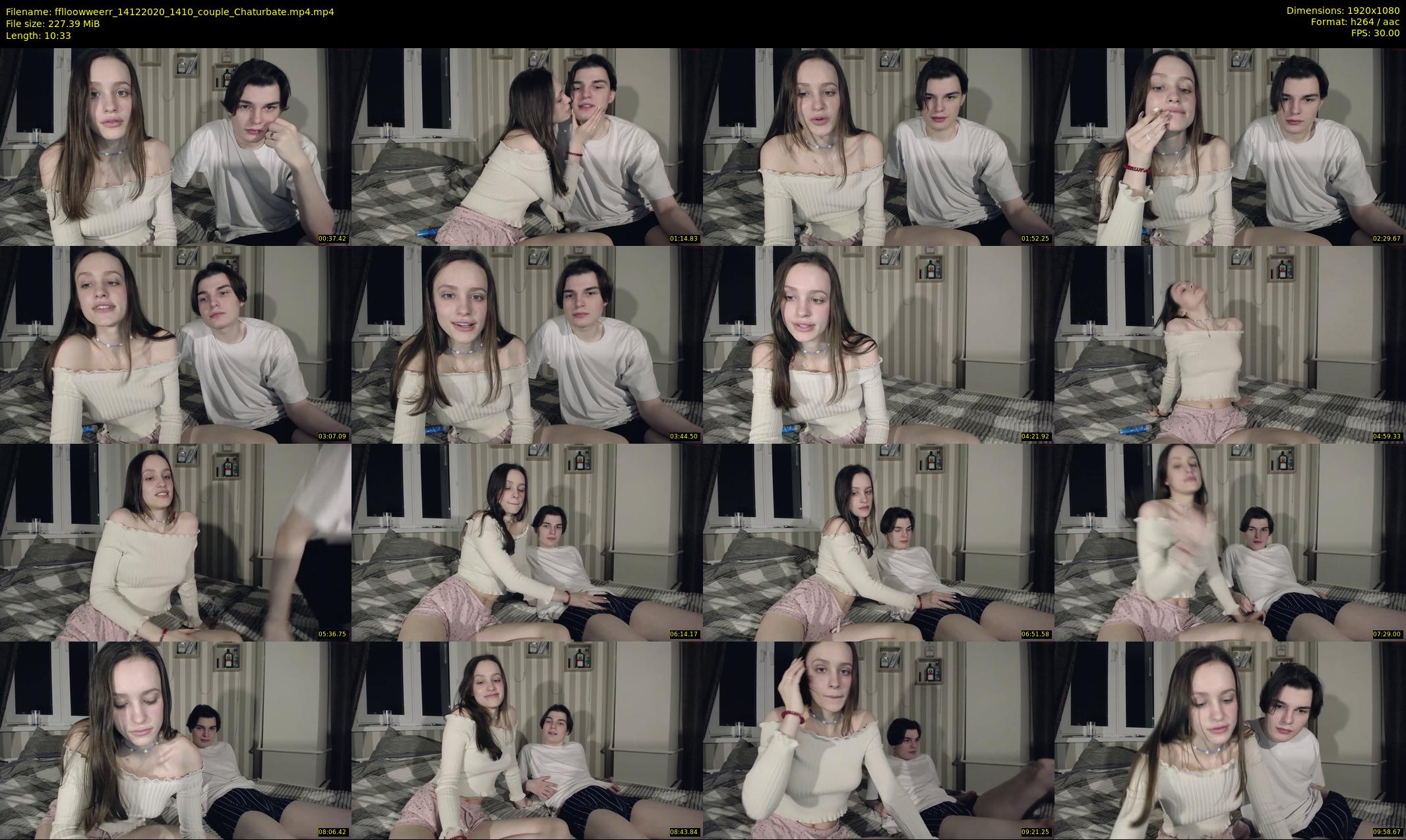 fflloowweerr — 11 minute Chaturbate couple cam show recording, 1080p, Dec 14, 2020