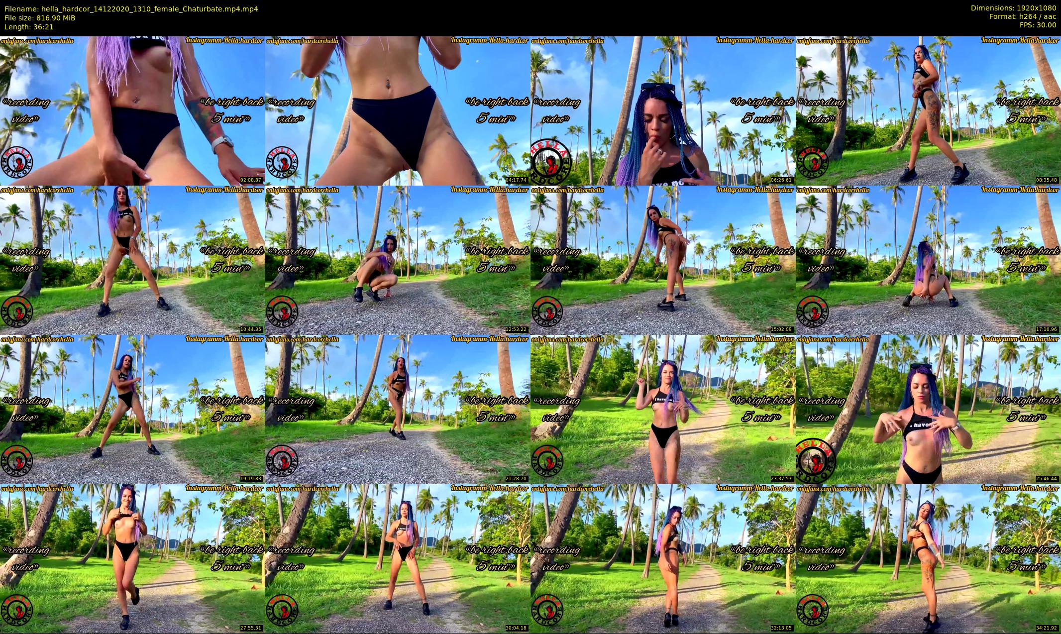 hella_hardcor — 37 minute Chaturbate female cam show recording, 1080p, Dec 14, 2020