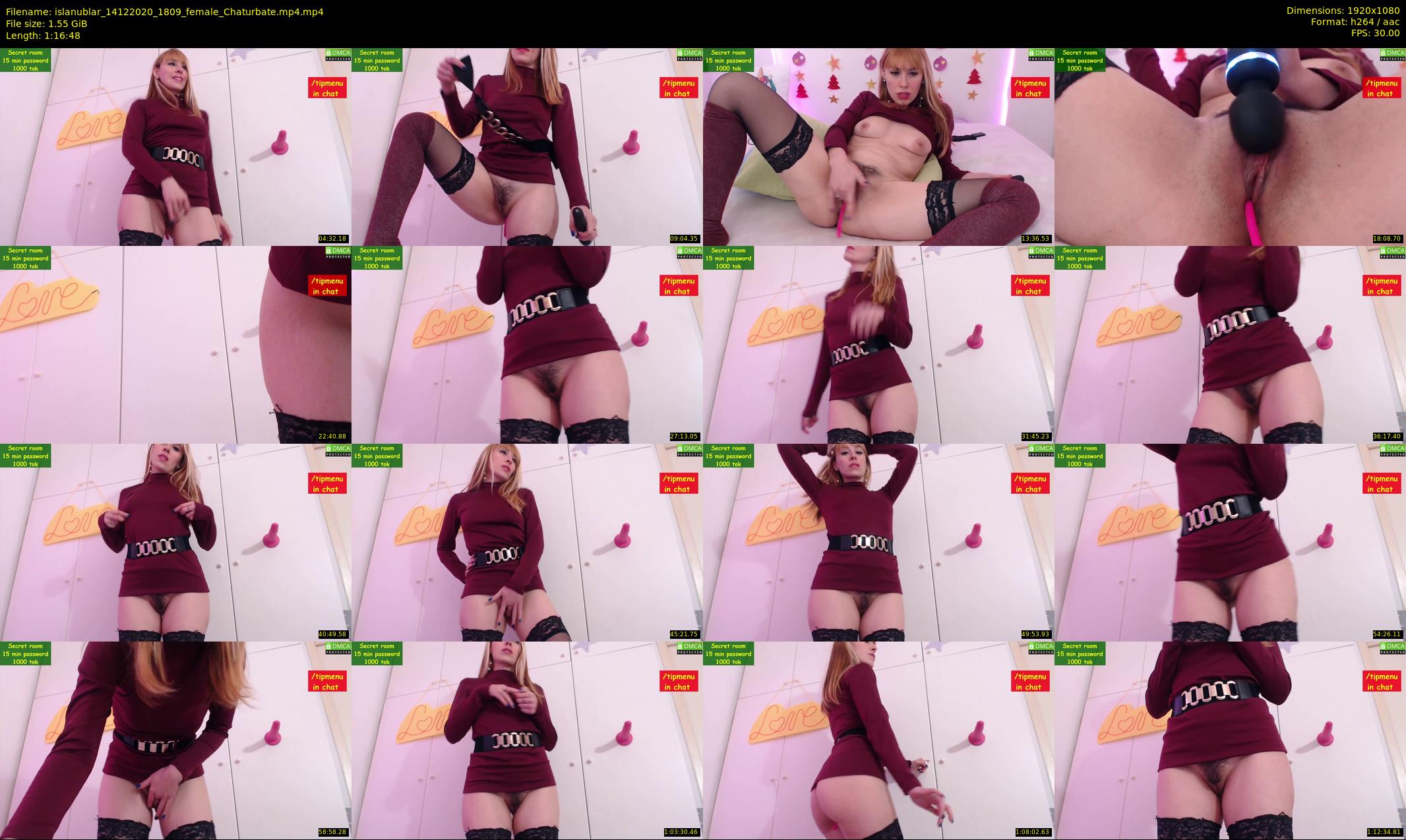 islanublar — 77 minute Chaturbate female cam show recording, 1080p, Dec 14, 2020