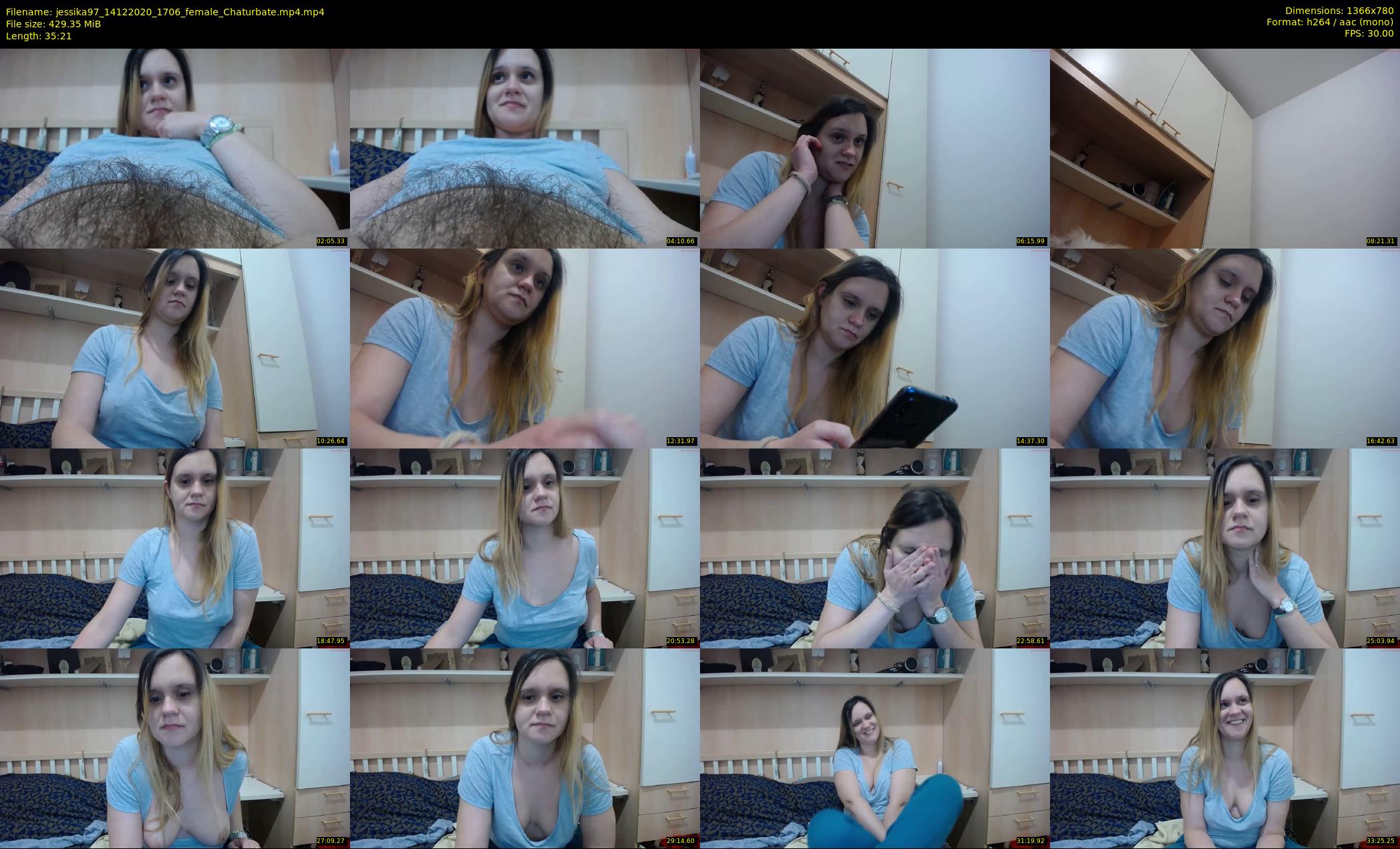 jessika97 — 36 minute Chaturbate female cam show recording, 720p, Dec 14, 2020