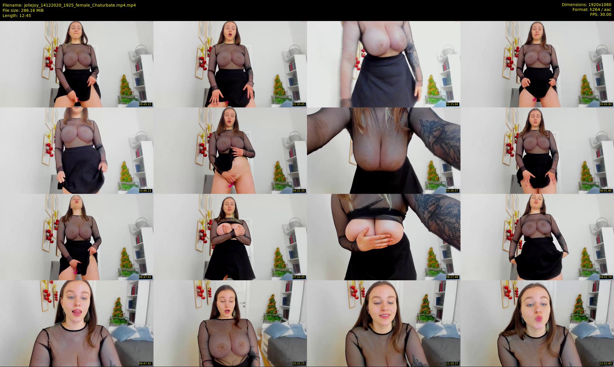 joliejoy — 13 minute Chaturbate female cam show recording, 1080p, Dec 14, 2020