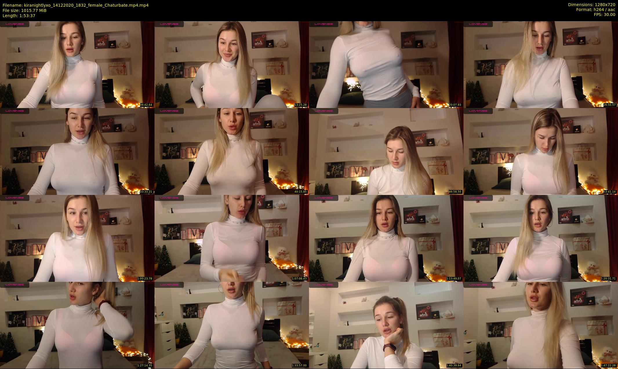kiranightlyxo — 114 minute Chaturbate female cam show recording, 720p, Dec 14, 2020