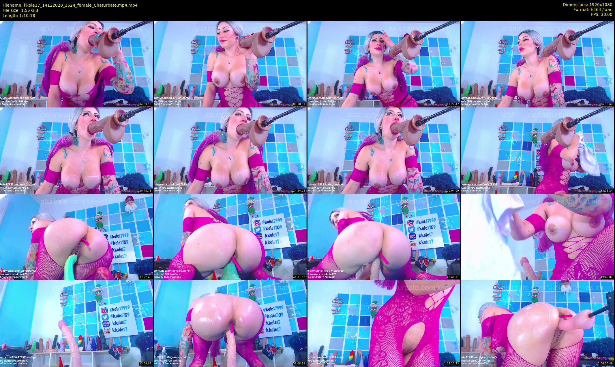 kkole17 — 71 minute Chaturbate female cam show recording, 1080p, Dec 14, 2020