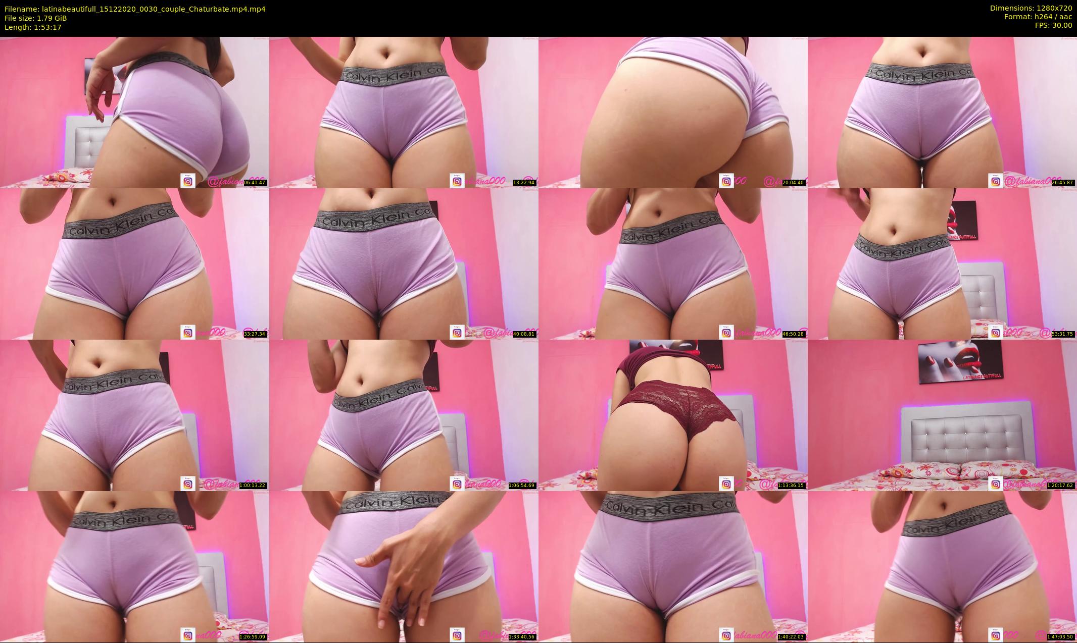 latinabeautifull — 114 minute Chaturbate female cam show recording, 720p, Dec 15, 2020