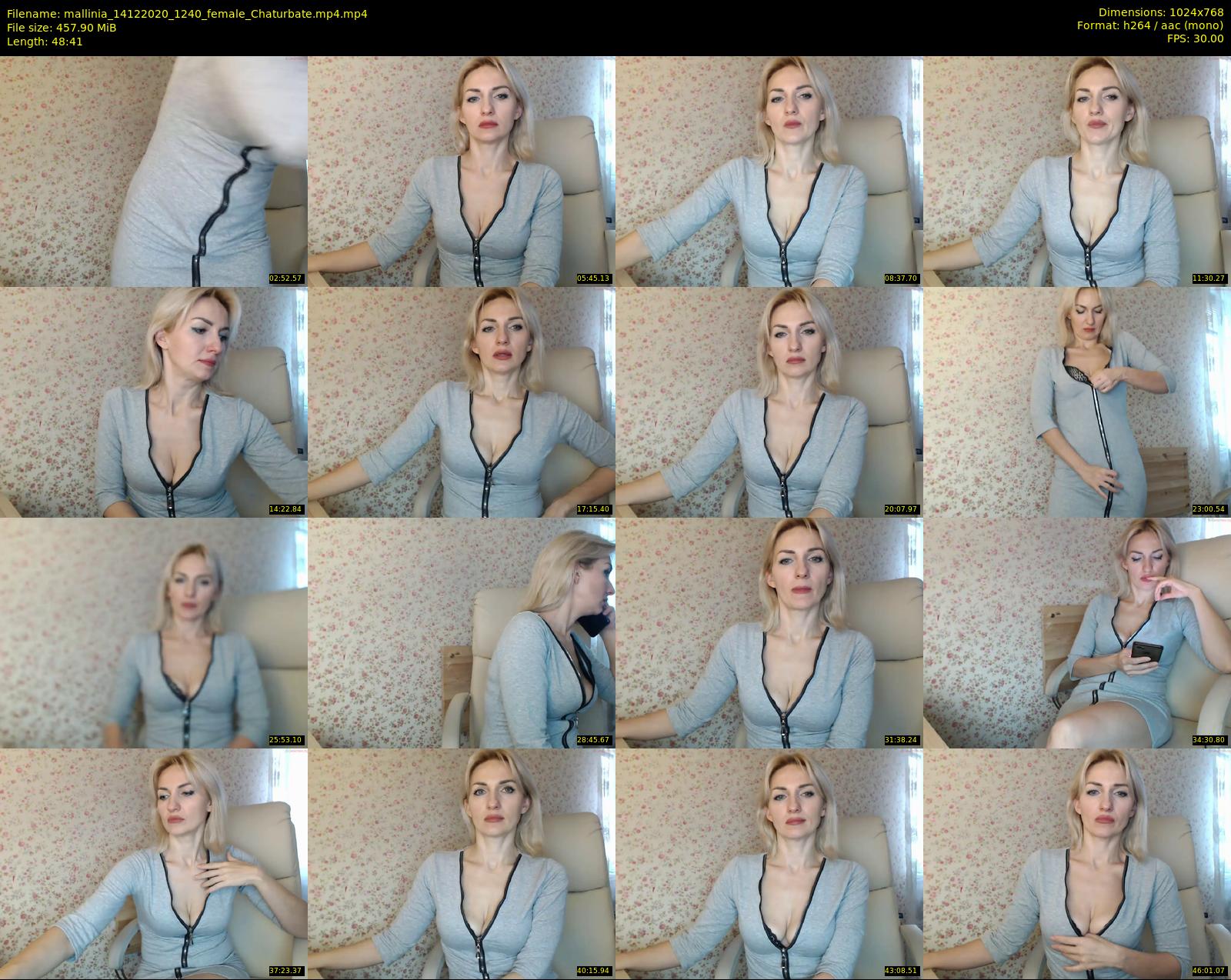 mallinia — 49 minute Chaturbate female cam show recording, 720p, Dec 14, 2020