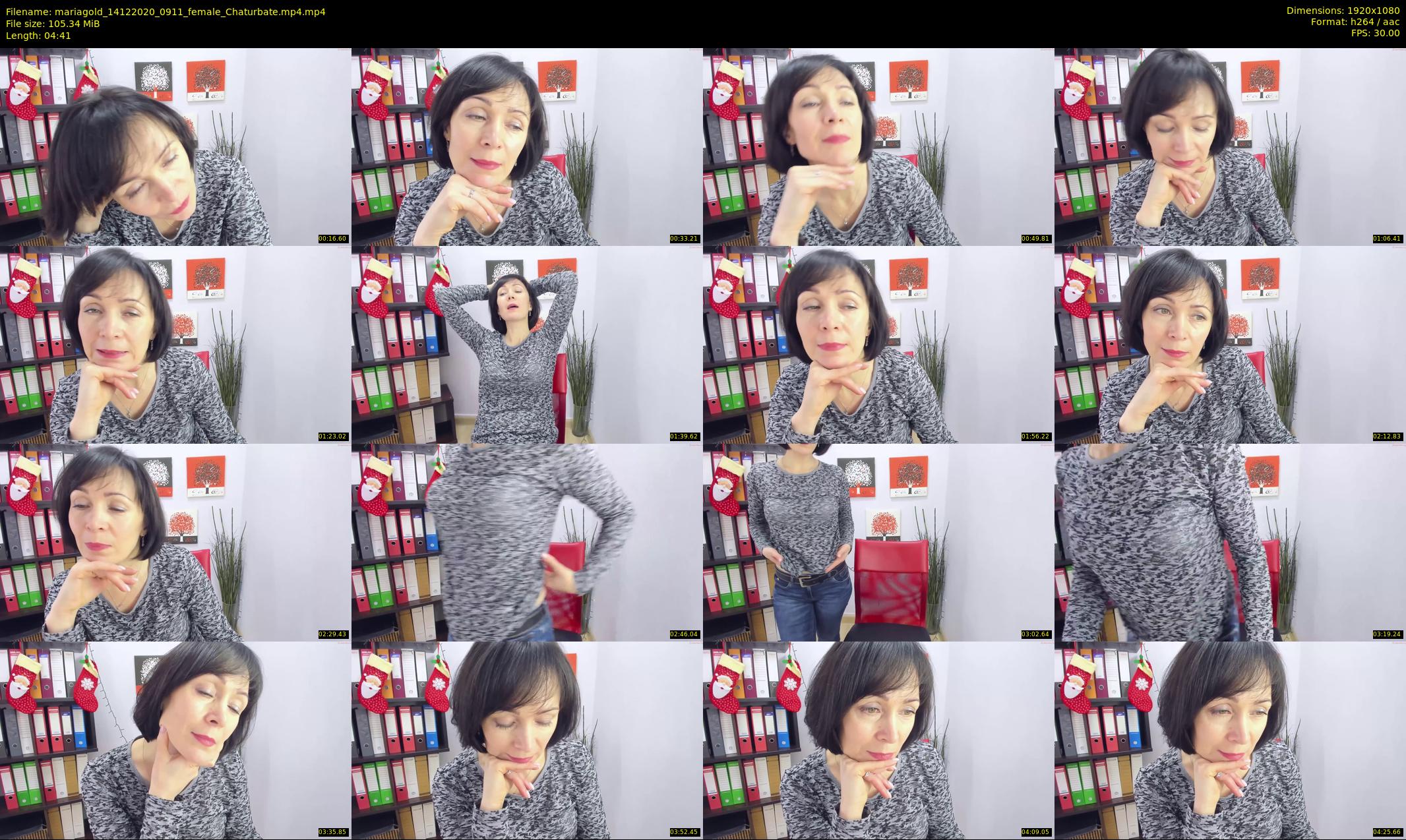 mariagold — 5 minute Chaturbate female cam show recording, 1080p, Dec 14, 2020