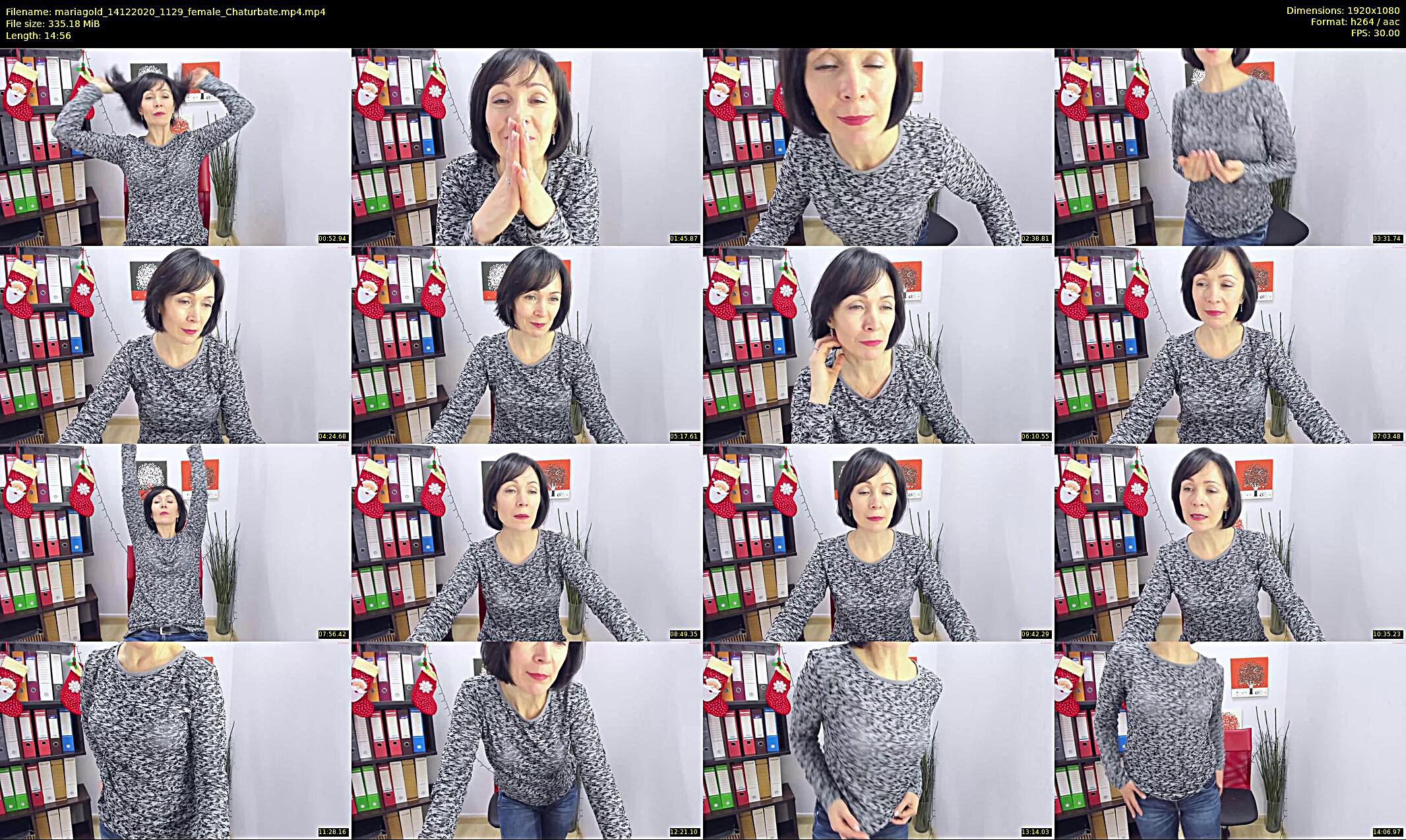 mariagold — 15 minute Chaturbate female cam show recording, 1080p, Dec 14, 2020