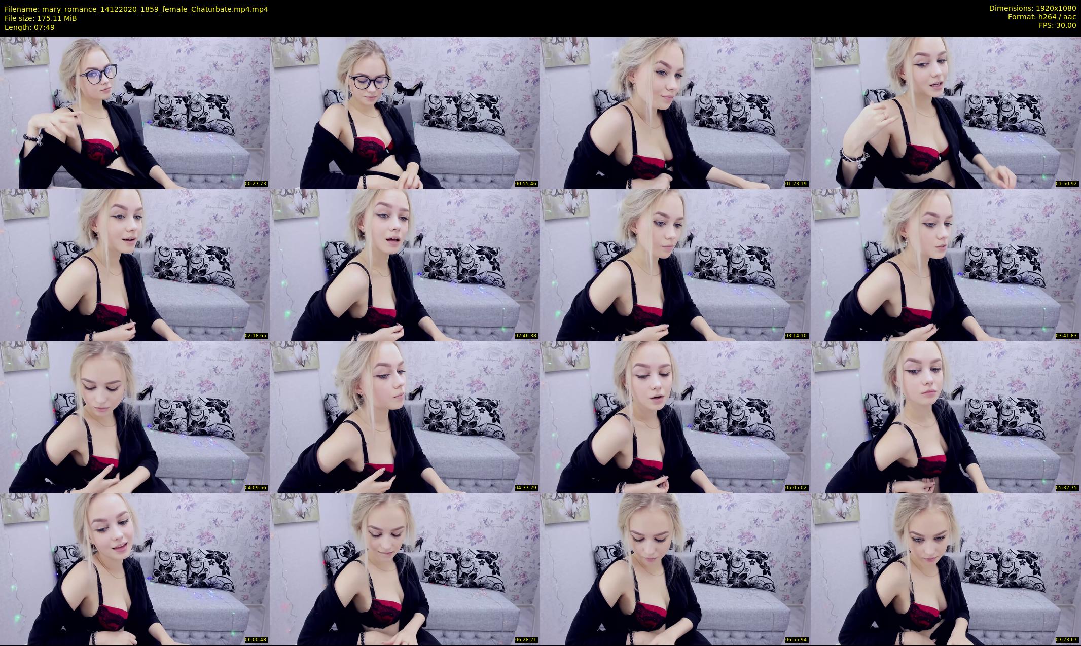 mary_romance — 8 minute Chaturbate female cam show recording, 1080p, Dec 14, 2020