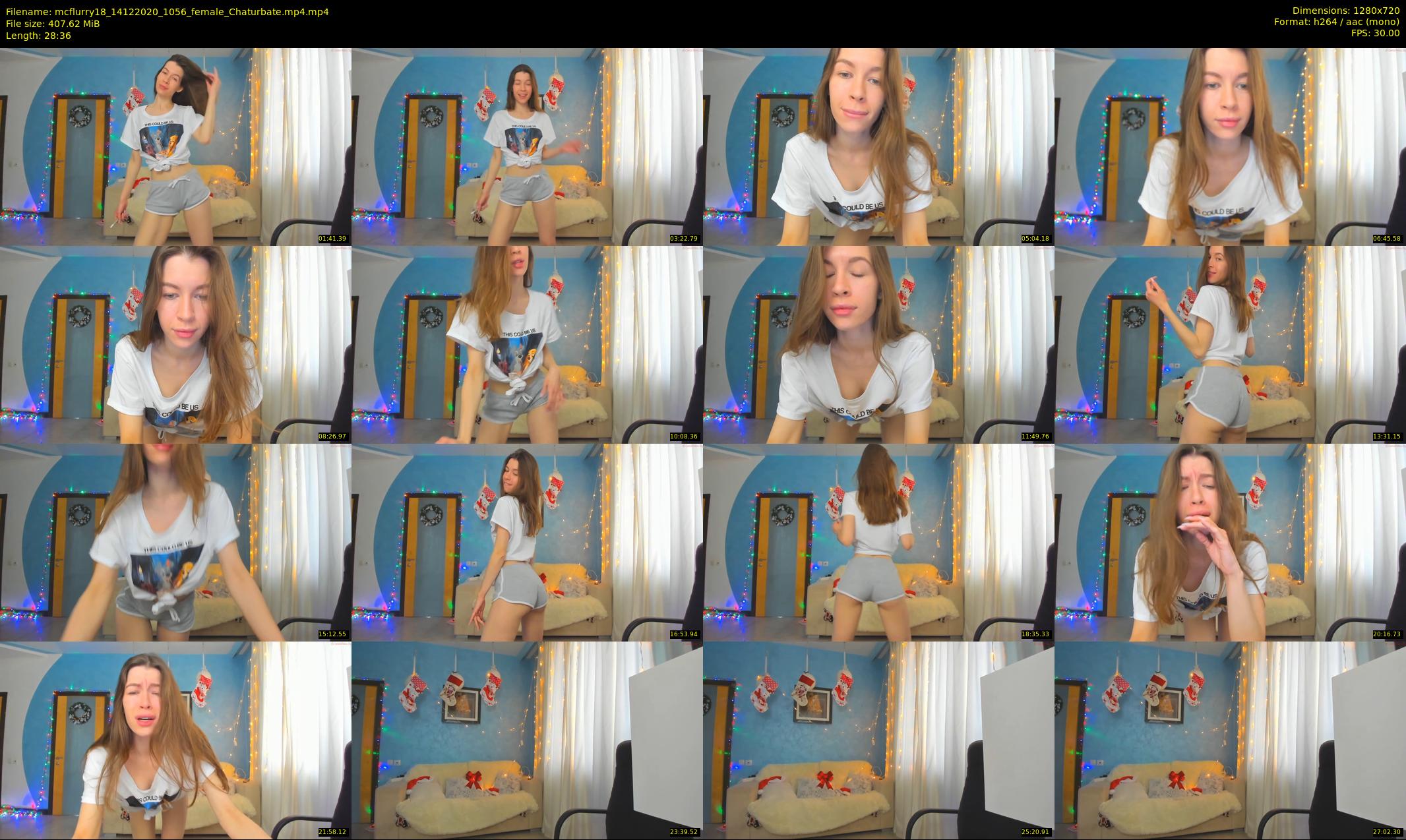 mcflurry18 — 29 minute Chaturbate female cam show recording, 720p, Dec 14, 2020
