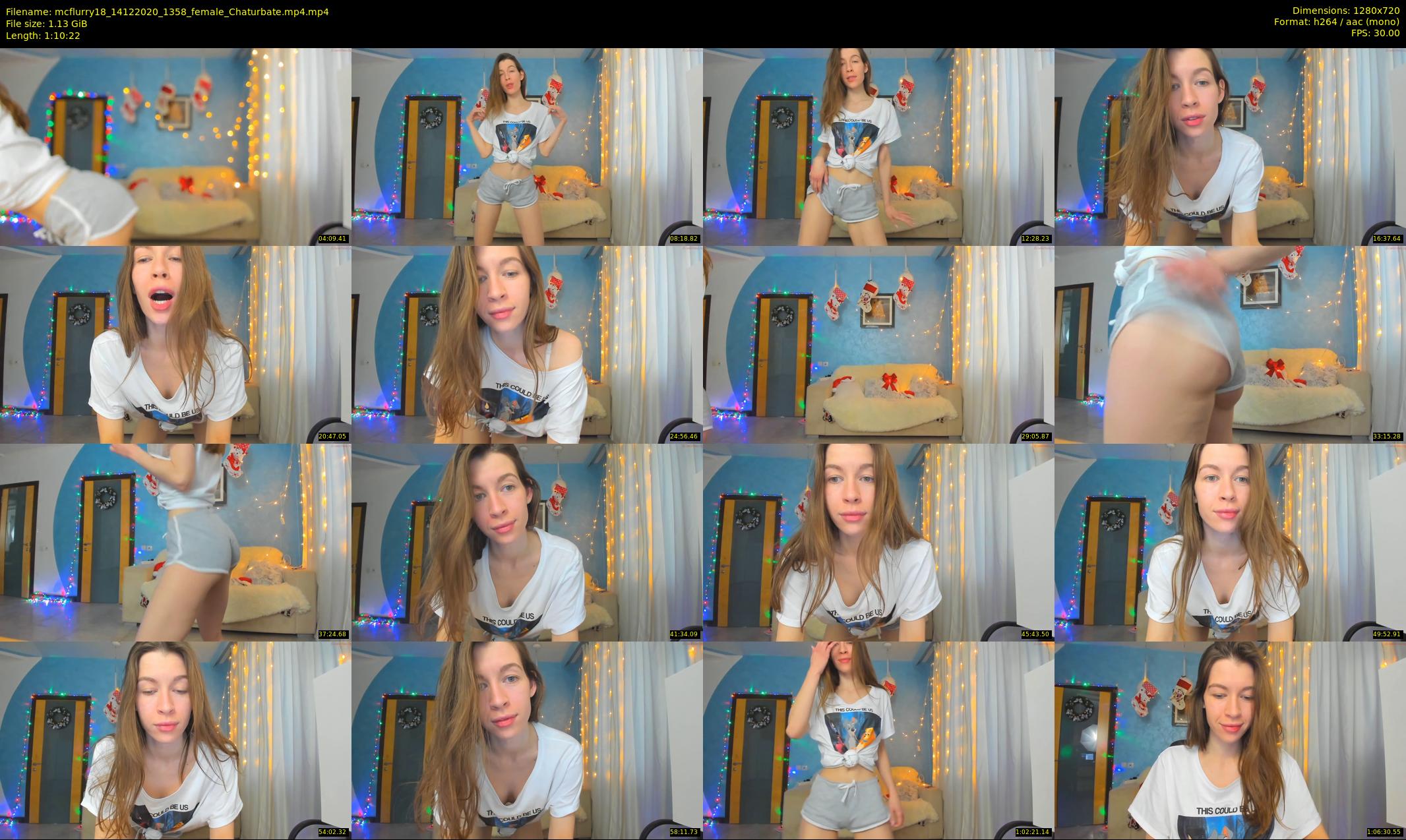 mcflurry18 — 71 minute Chaturbate female cam show recording, 720p, Dec 14, 2020