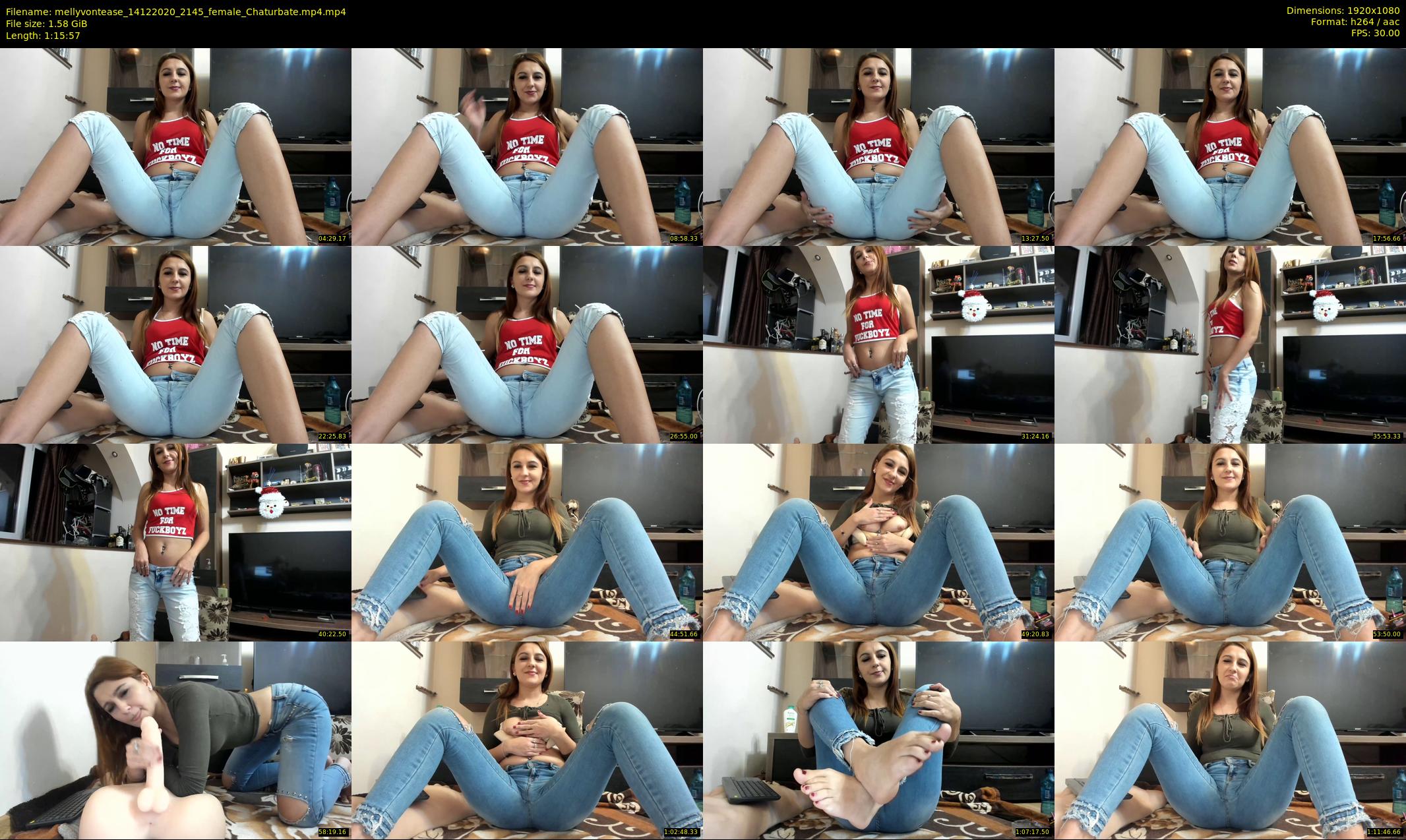 mellyvontease — 76 minute Chaturbate female cam show recording, 1080p, Dec 14, 2020
