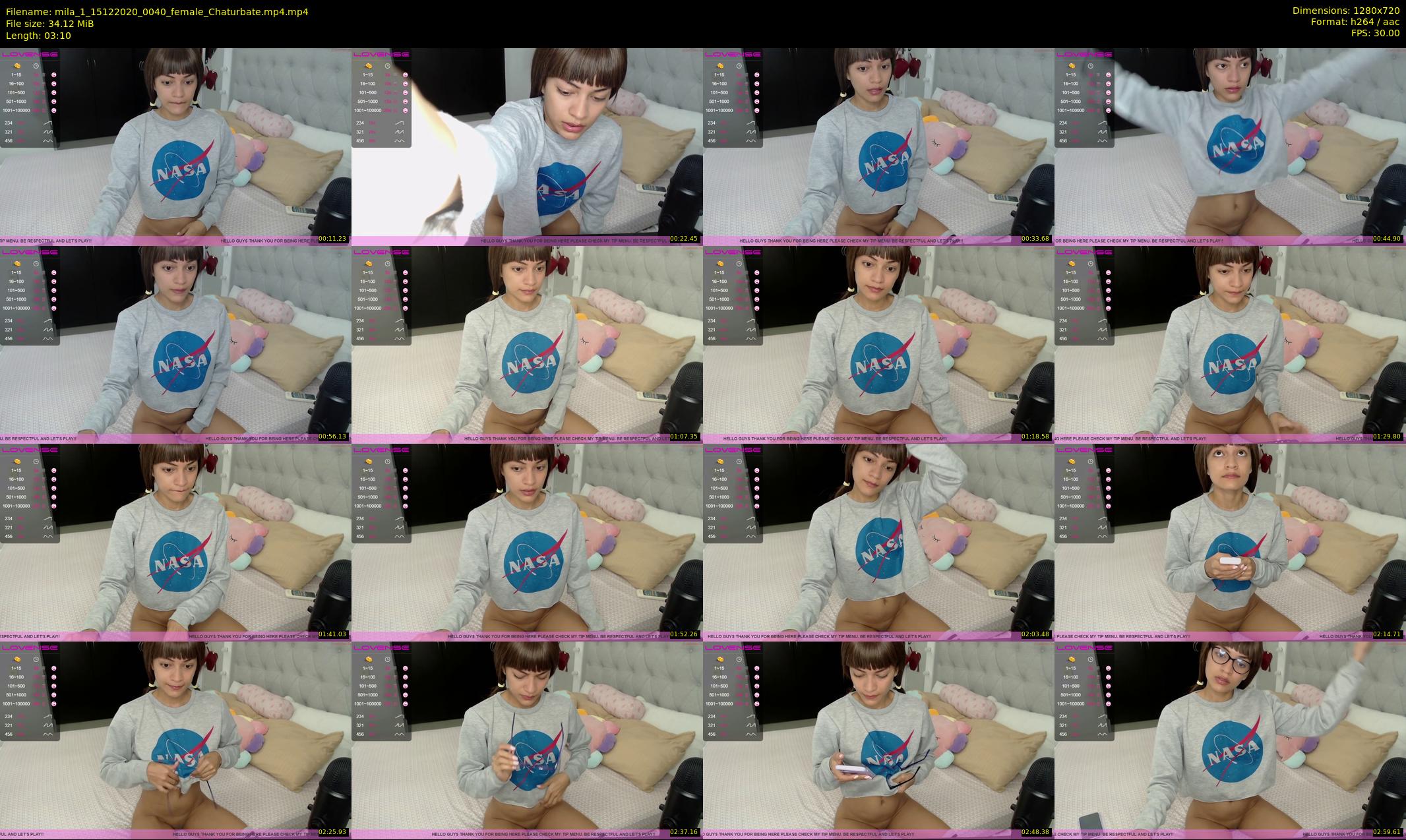 mila_1 — 4 minute Chaturbate female cam show recording, 720p, Dec 15, 2020