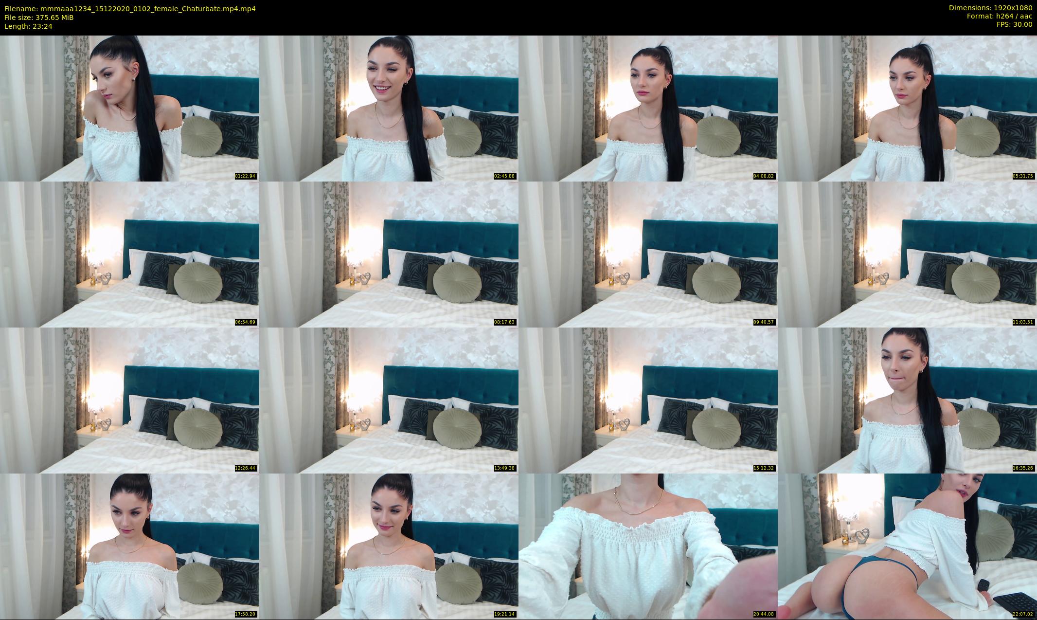 mmmaaa1234 — 24 minute Chaturbate female cam show recording, 1080p, Dec 15, 2020