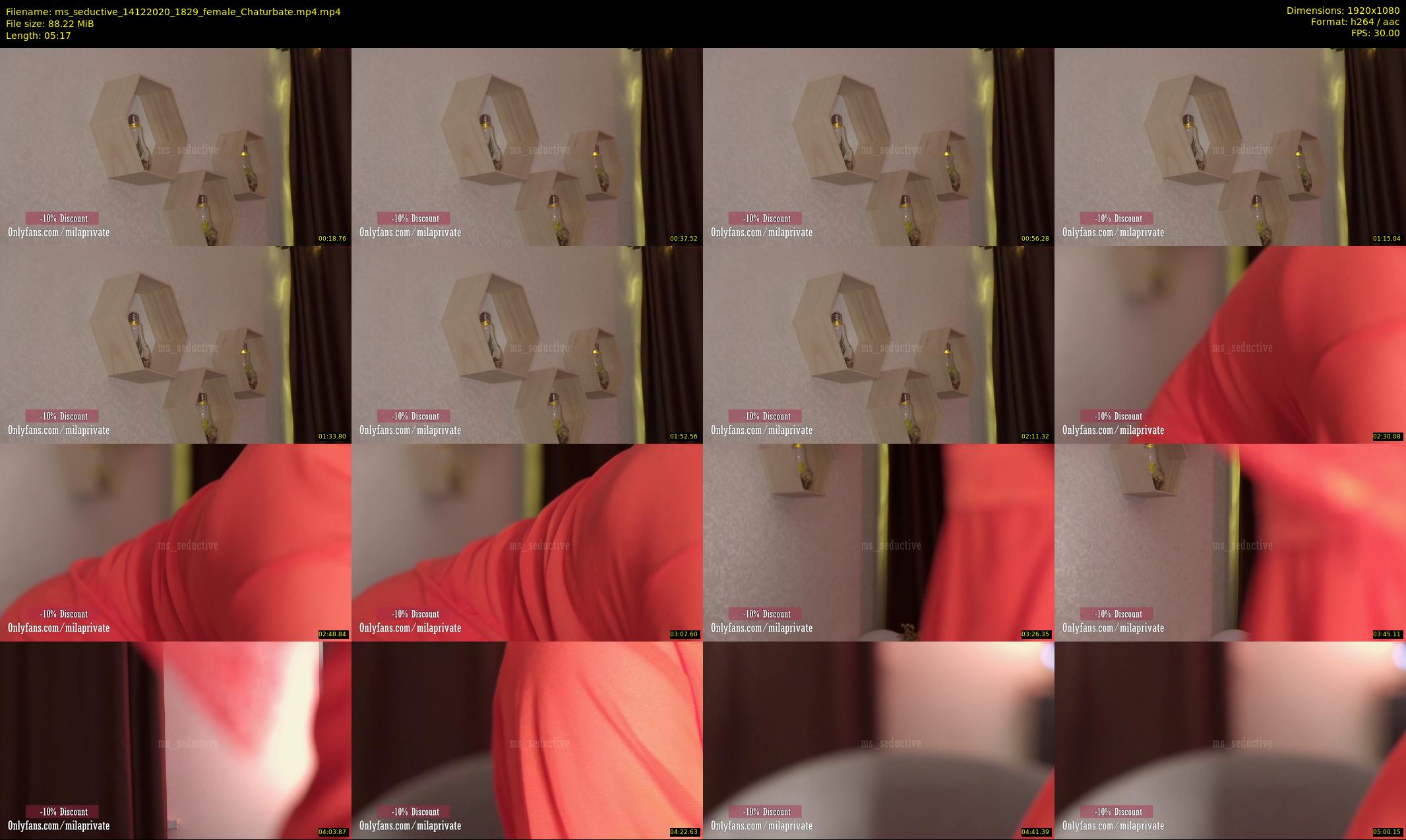 ms_seductive — 6 minute Chaturbate female cam show recording, 1080p, Dec 14, 2020