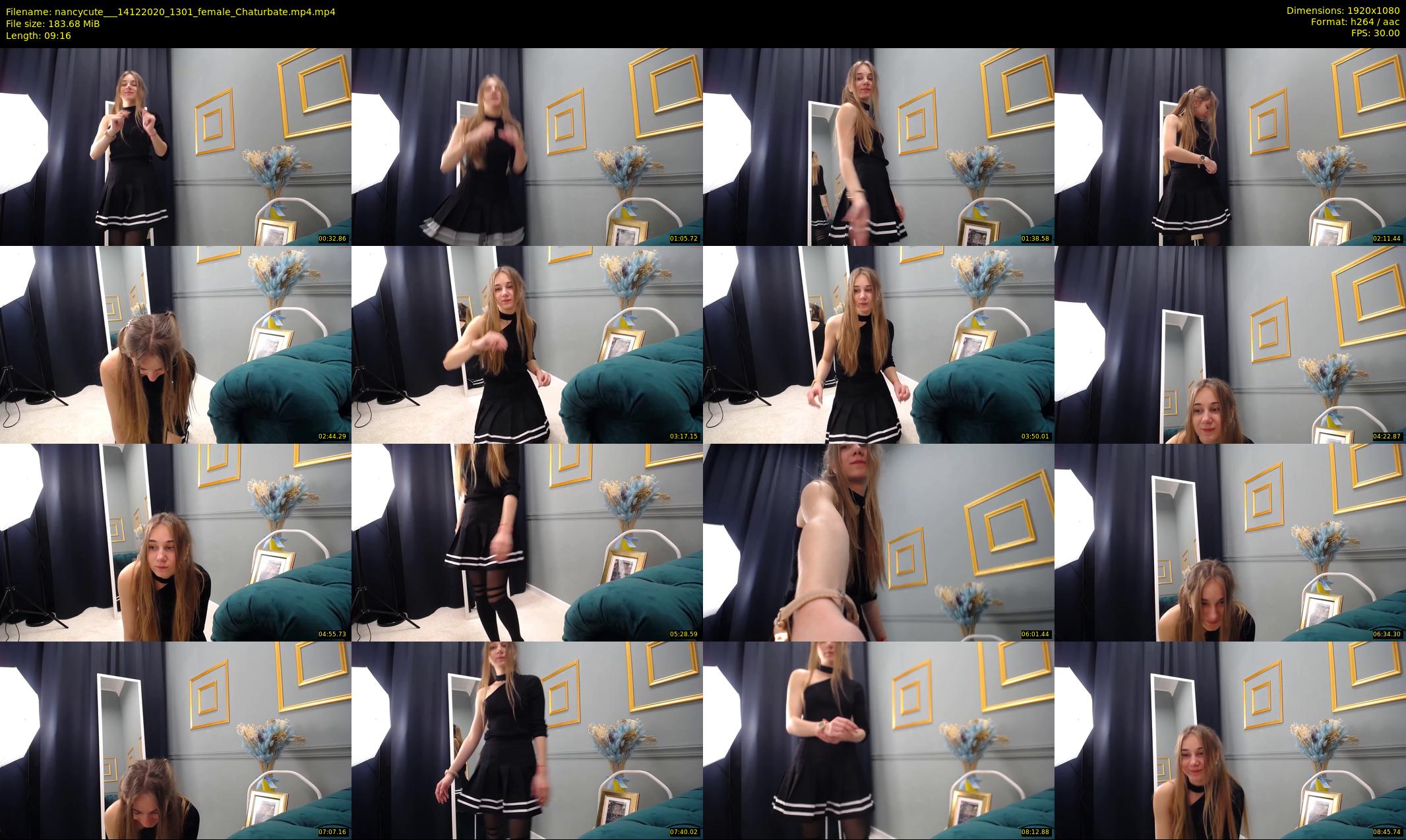 nancycute__ — 10 minute Chaturbate female cam show recording, 1080p, Dec 14, 2020